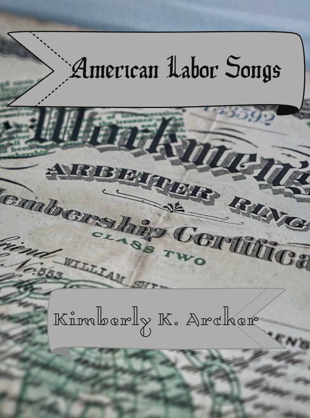 アメリカの労働者の歌（キンバリー・アーチャー）（スコアのみ）【American Labor Songs】