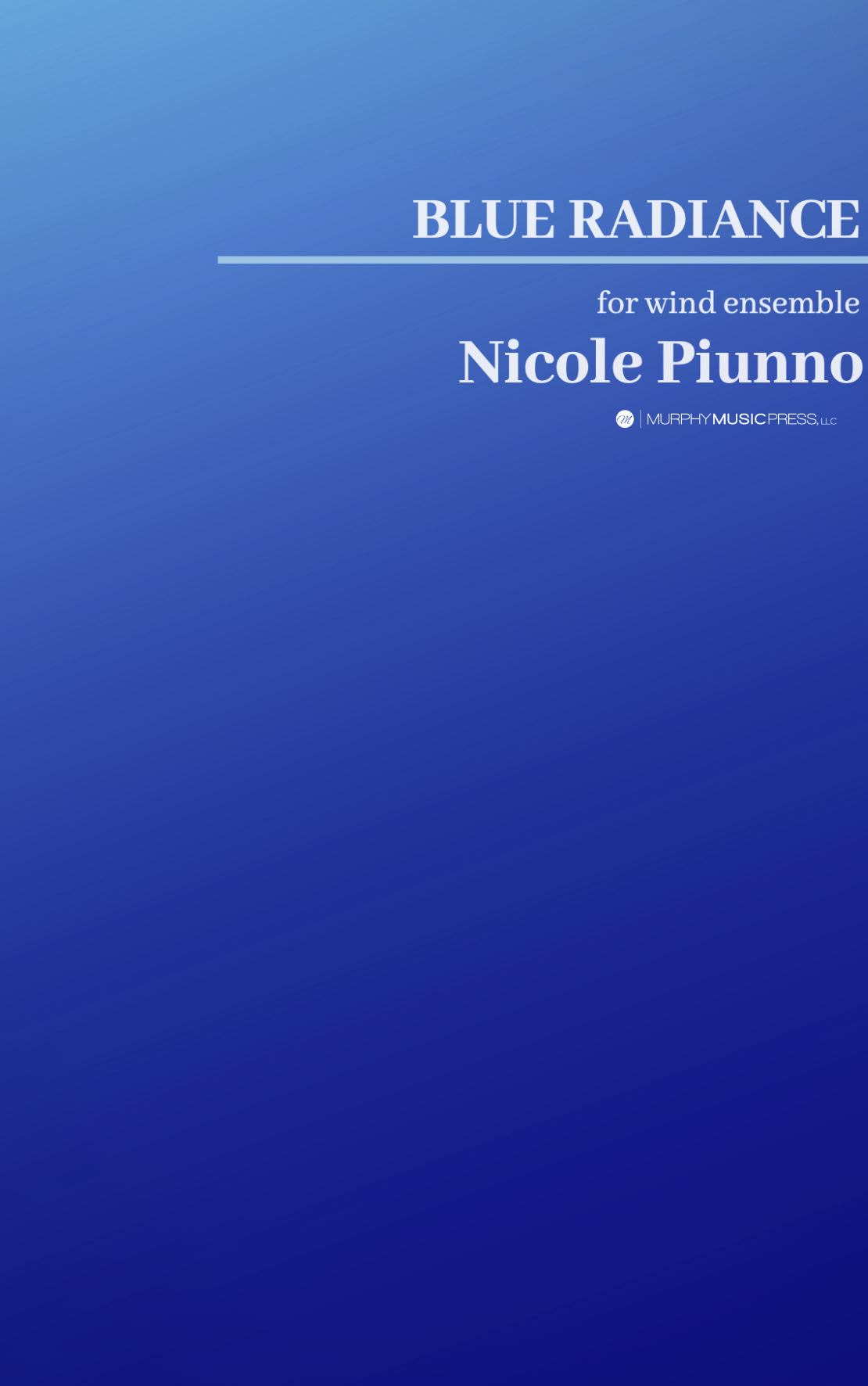 Blue Radiance by Nicole Piunno