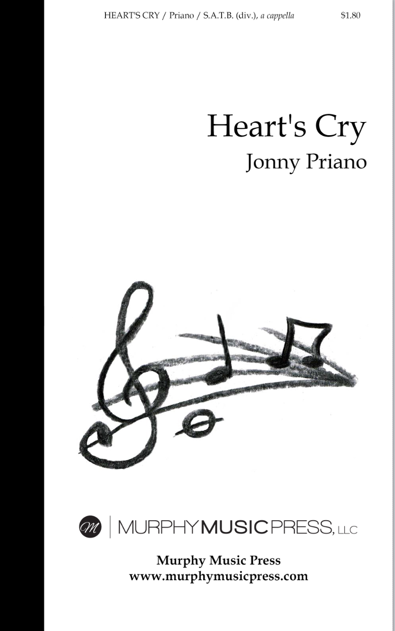 Heart's Cry SATB, A Cappella) by Jonny Priano