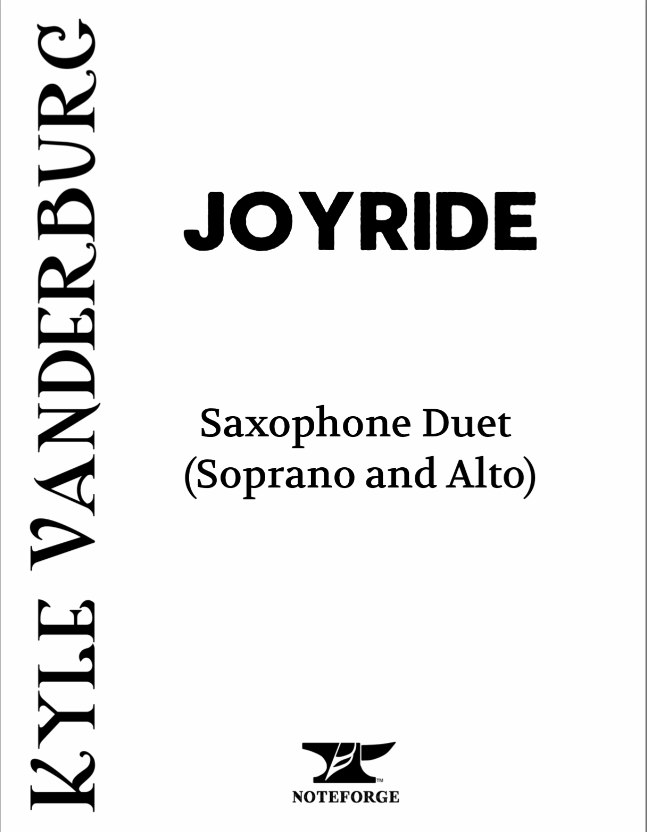 Joyride by Kyle Vanderburg