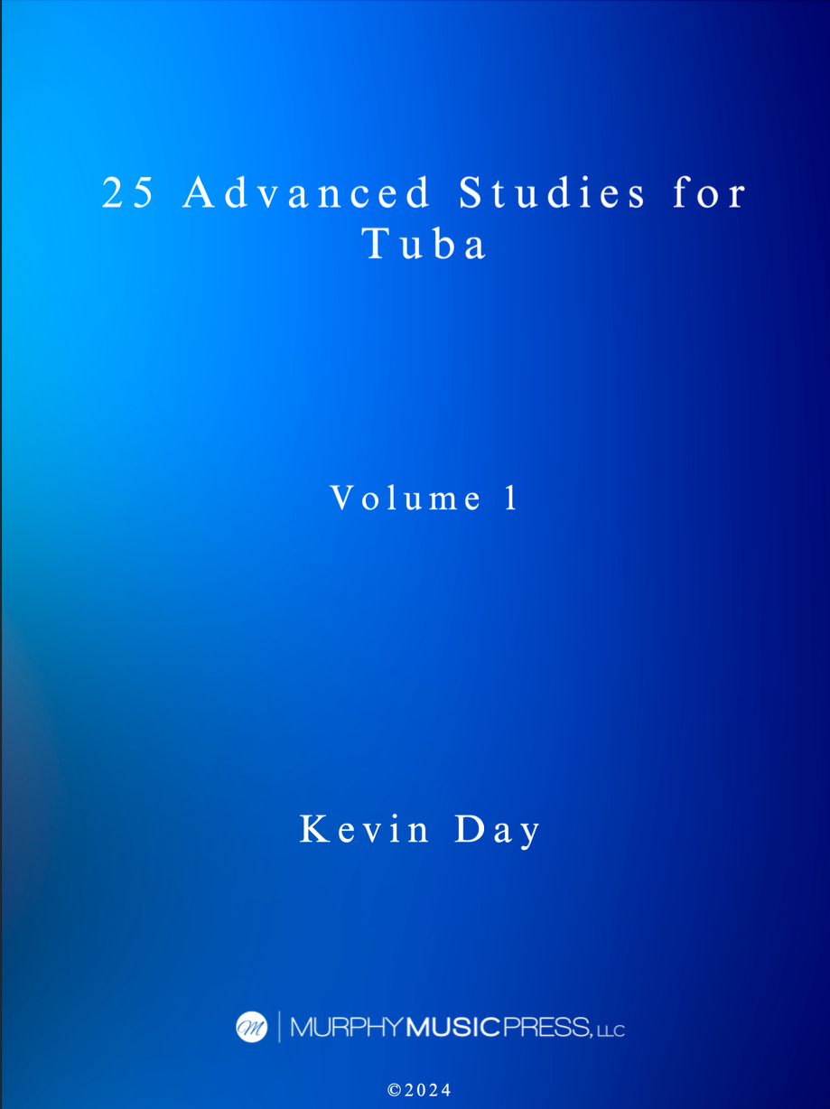25 Advanced Studies For Tuba by Kevin Day