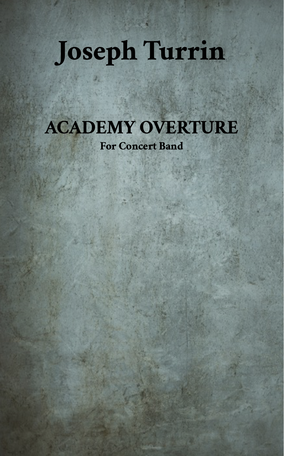 Academy Overture by Joseph Turrin