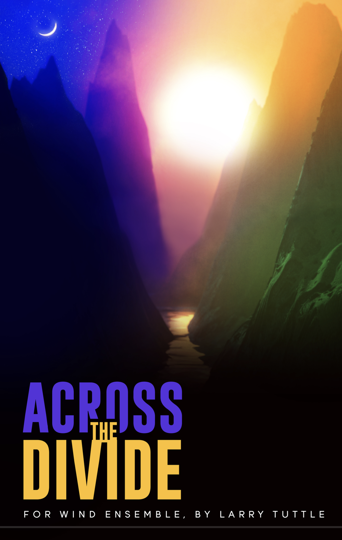 Across The Divide (Score Only) by Larry Tuttle