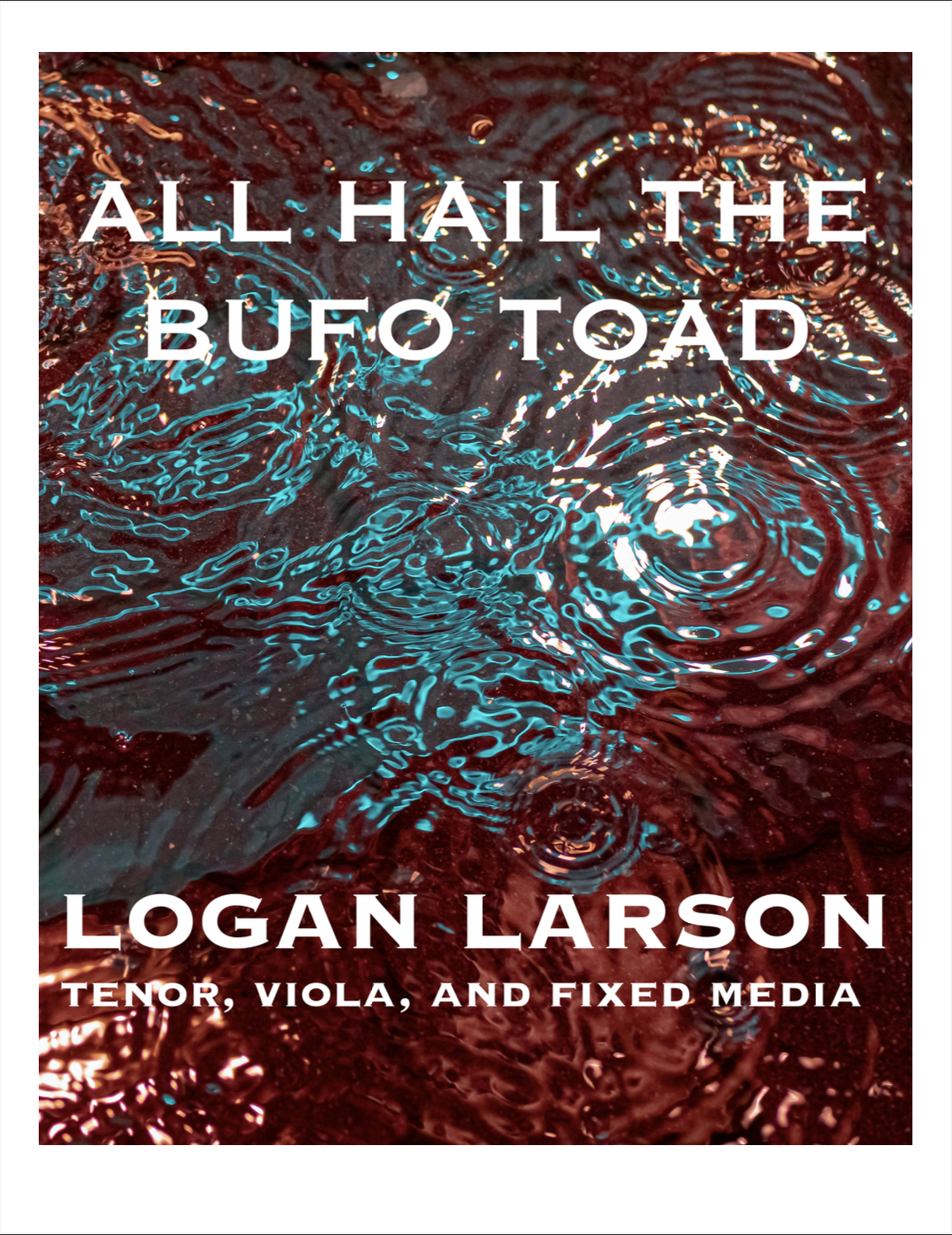All Hail The Bufo Toad by Logan Larson