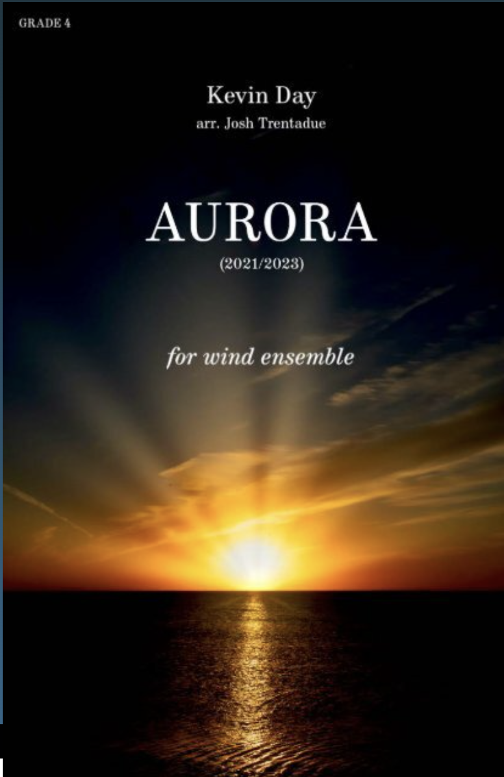 Aurora (Band Version Score Only) by Kevin Day arr. Josh Trentadue
