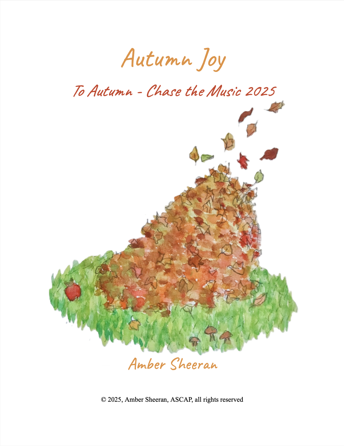 Autumn Joy by Amber Sheeran