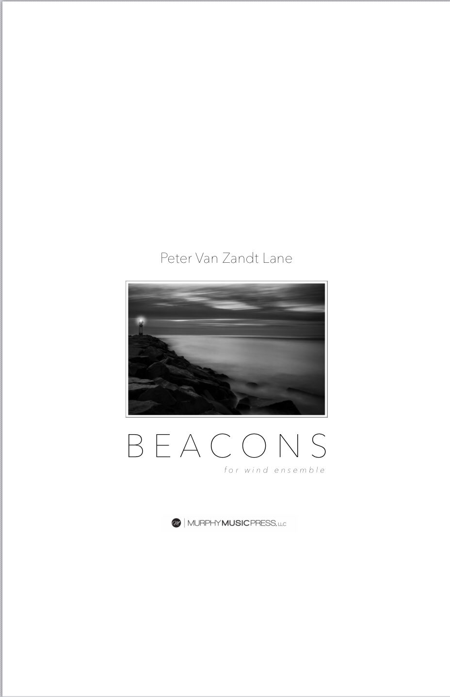 Beacons (parts Rental Only) by Peter Van Zandt Lane 
