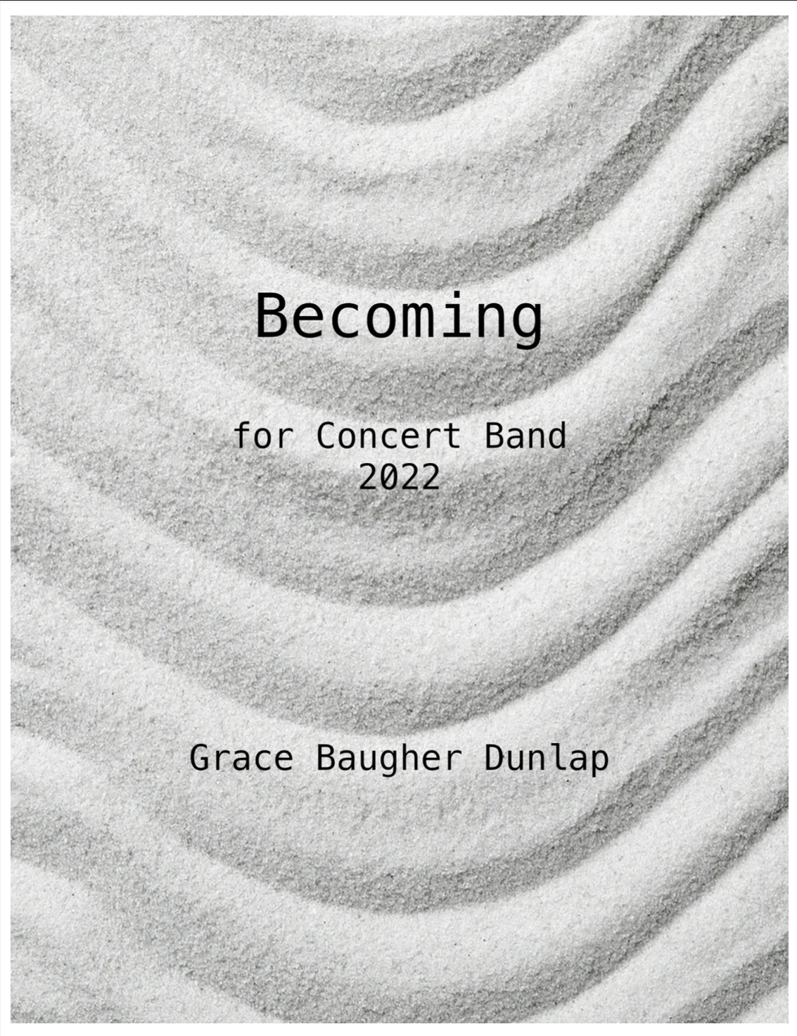 Becoming by Grace Baugher