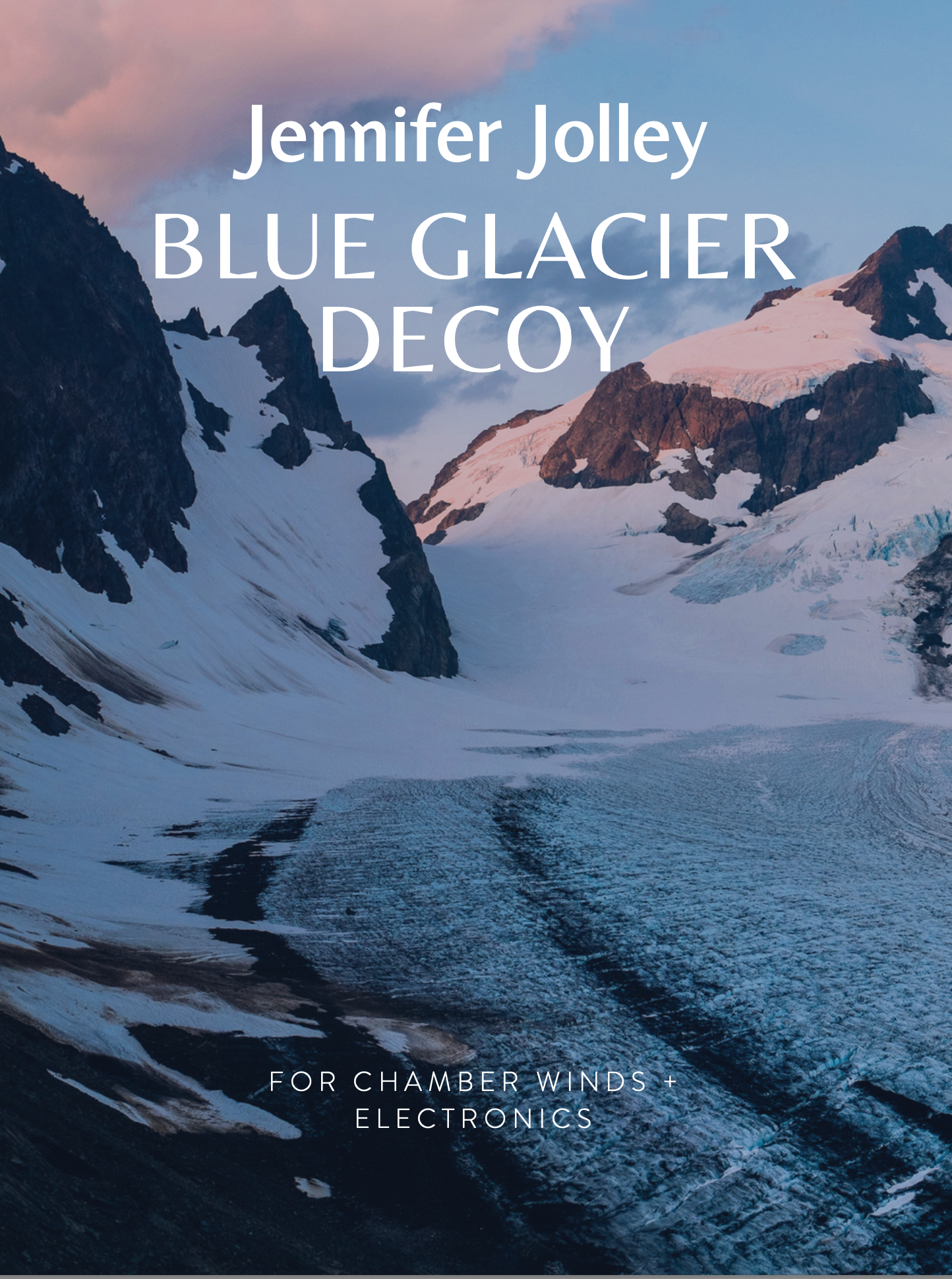 Blue Glacier Decoy (Score Only) by Jennifer Jolley