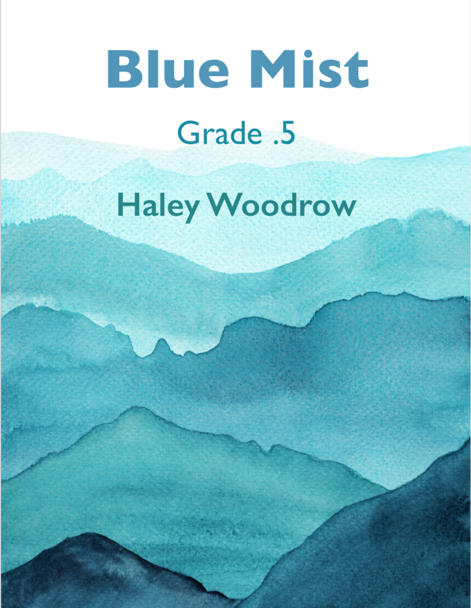 Blue Mist (Score Only) by Haley Woodrow