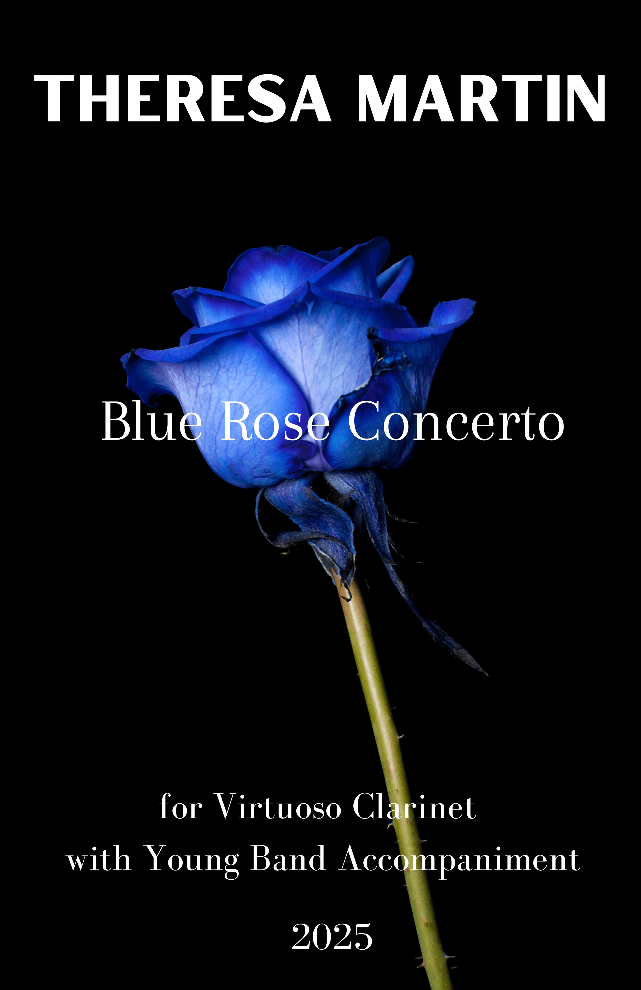 Blue Rose Concerto (Score Only) by Theresa Martin