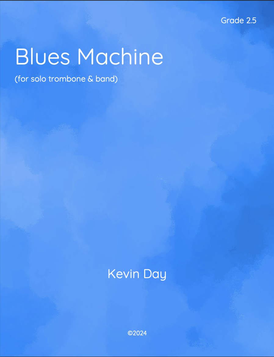 Blues Machine (Score Only) by Kevin Day