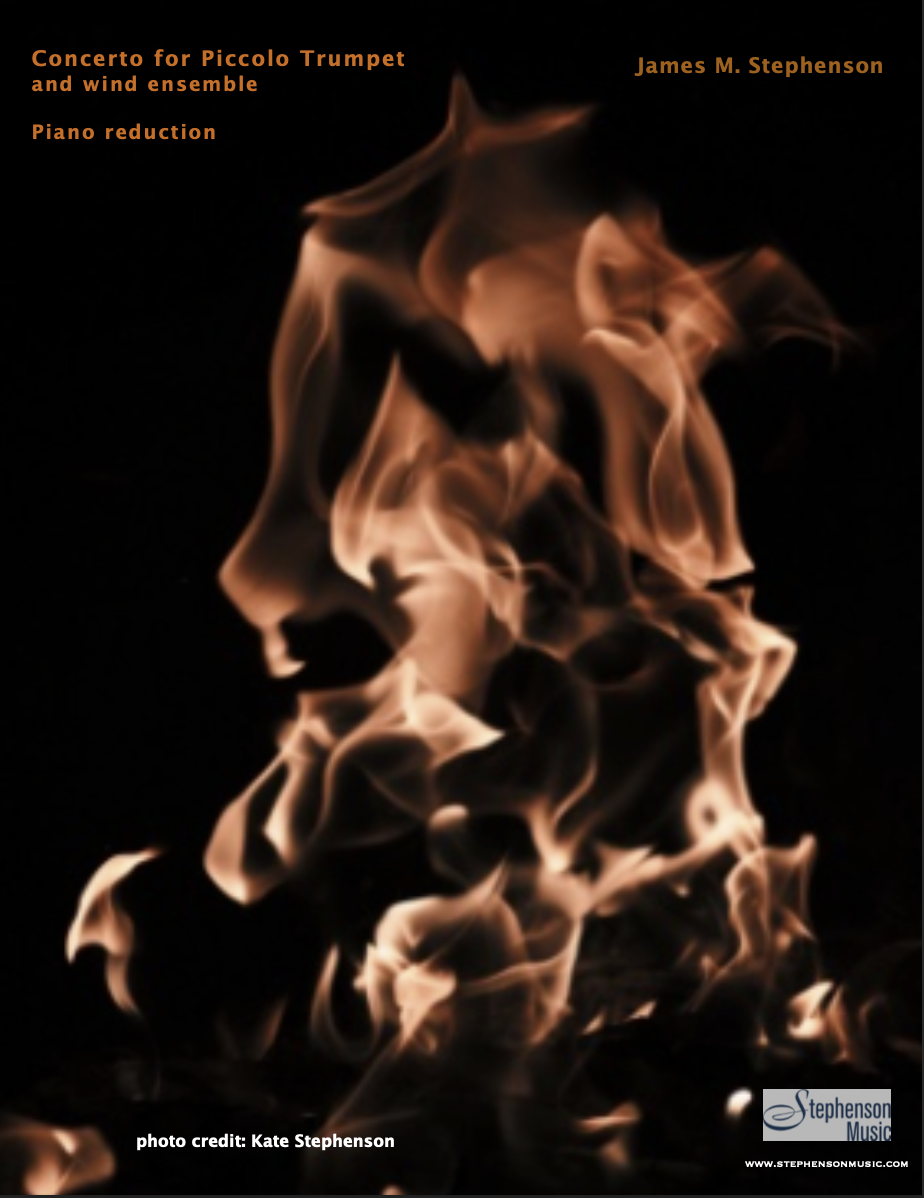 Concerto For Piccolo Trumpet (Piano Reduction) by James Stephenson