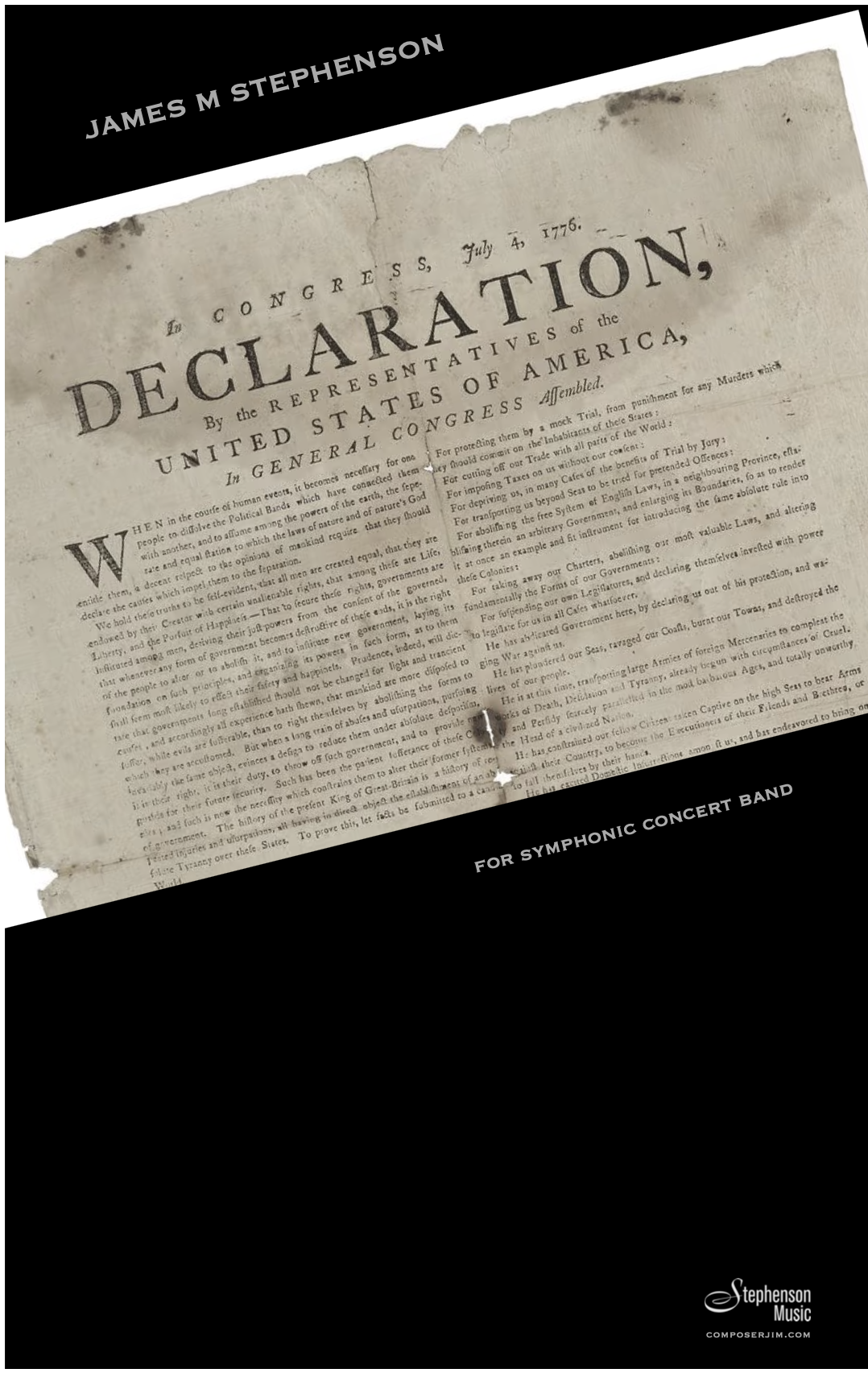 Declaration by James Stephenson