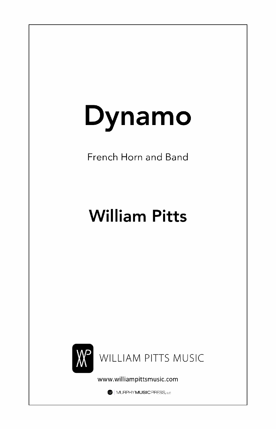 Dynamo (Score Only) by Will Pitts