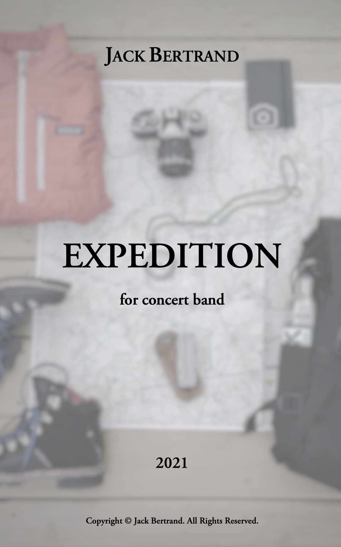 Expedition (Score Only) by Jack Bertrand
