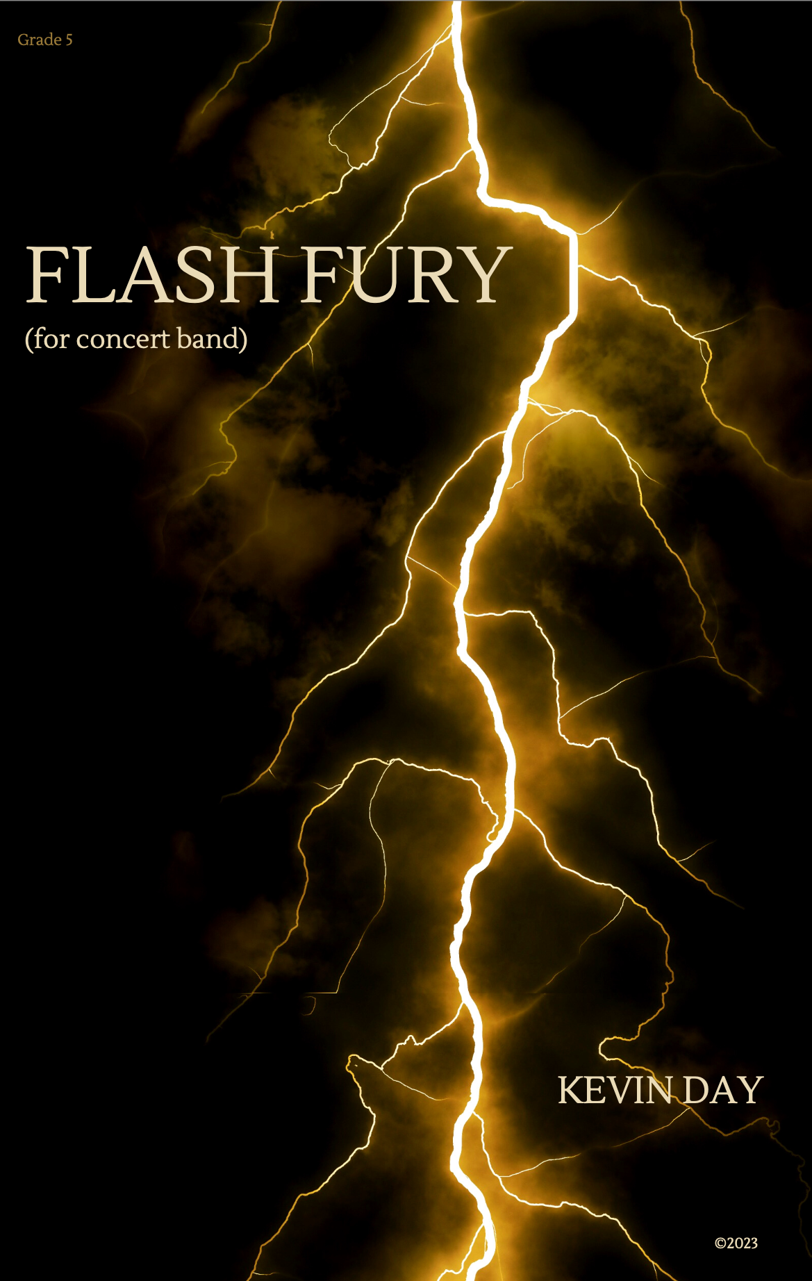 Flash Fury (Score Only) by Kevin Day