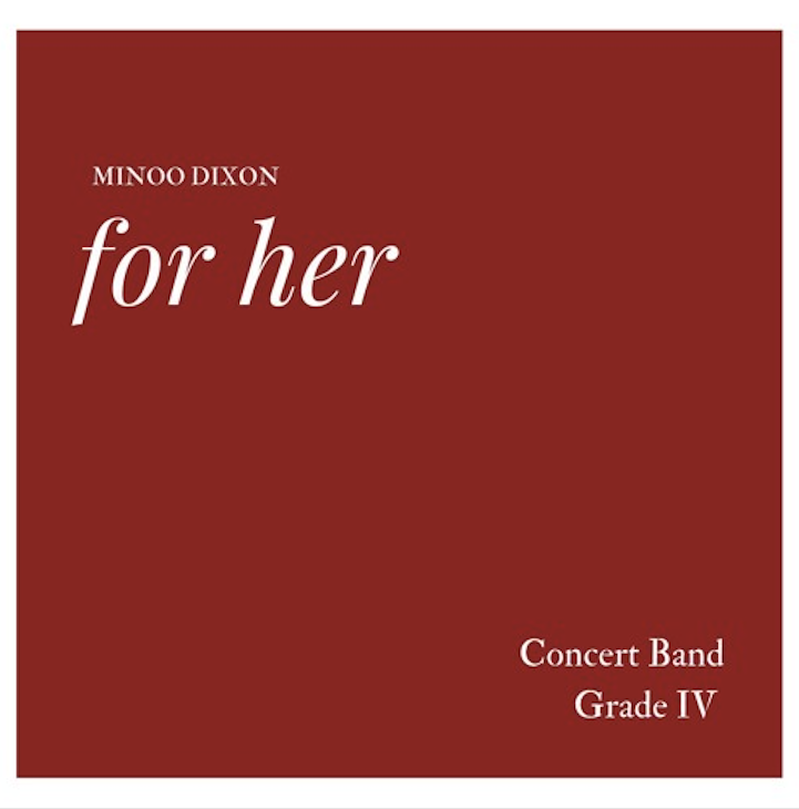 For Her (Score Only) by Minoo Dixon