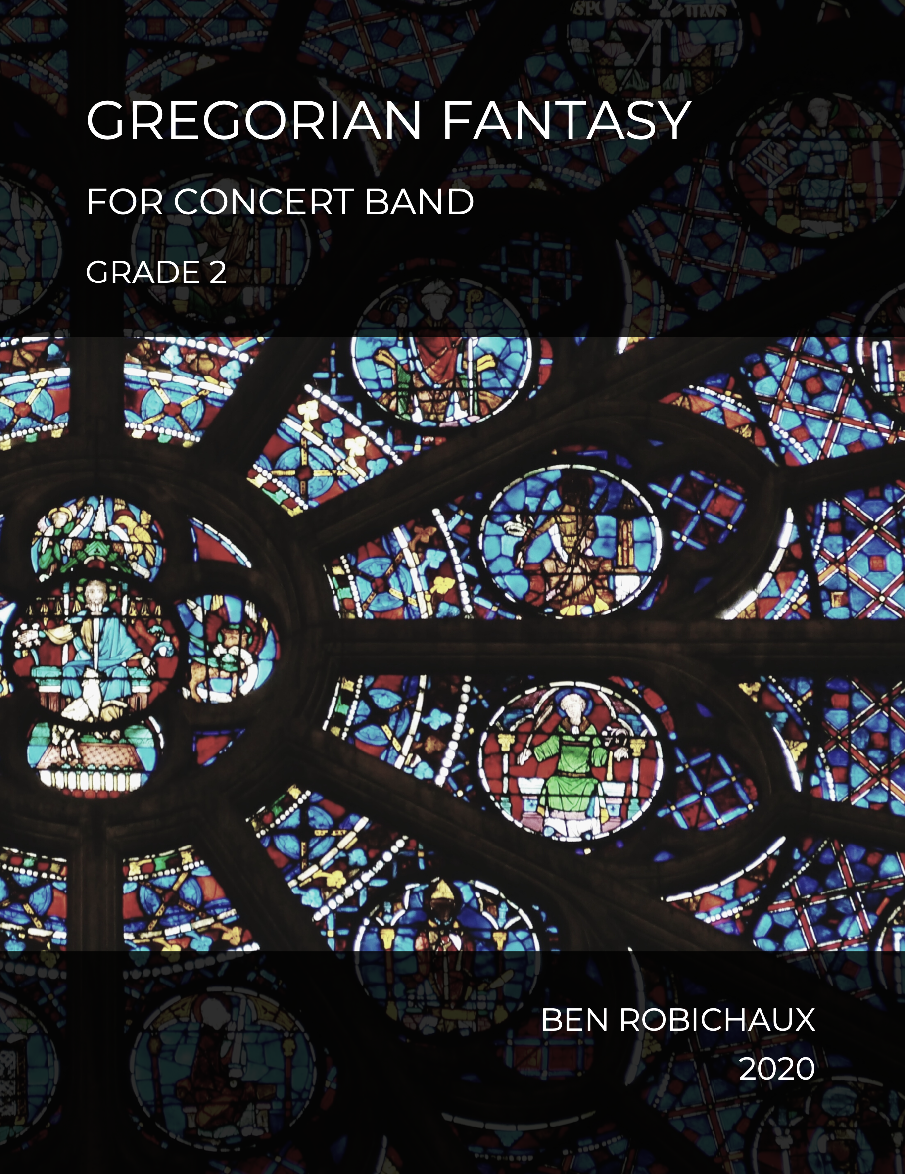 Gregorian Fantasy (Score Only) by Ben Robichaux