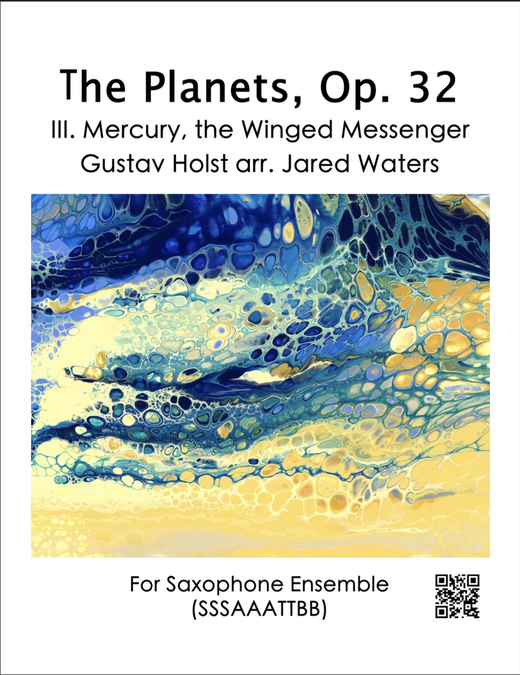 III. Mercury, The Winged Messenger (PDF Version) by Gustav Holst, arr. Jared Waters