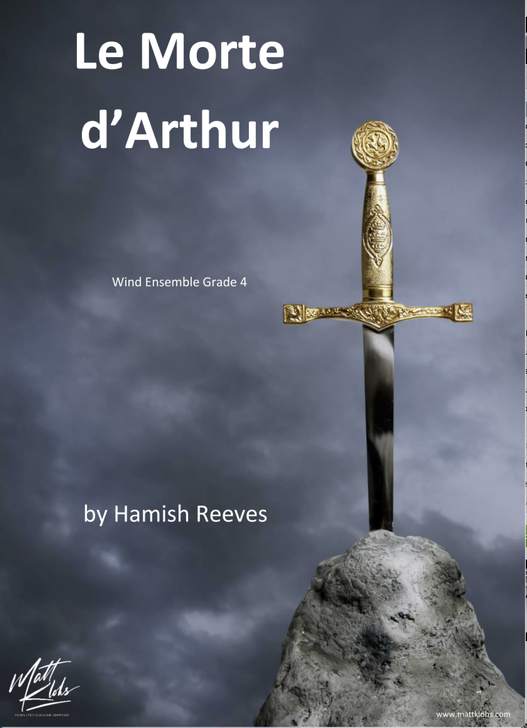 Le Morte D'Arthur by Hamish Reeves