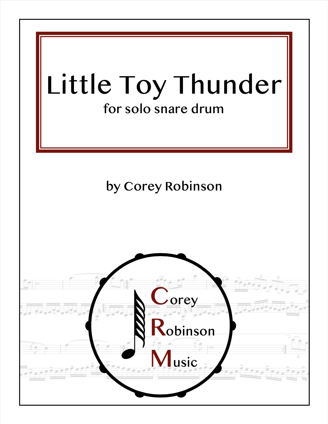 Little Toy Thunder by Corey Robinson