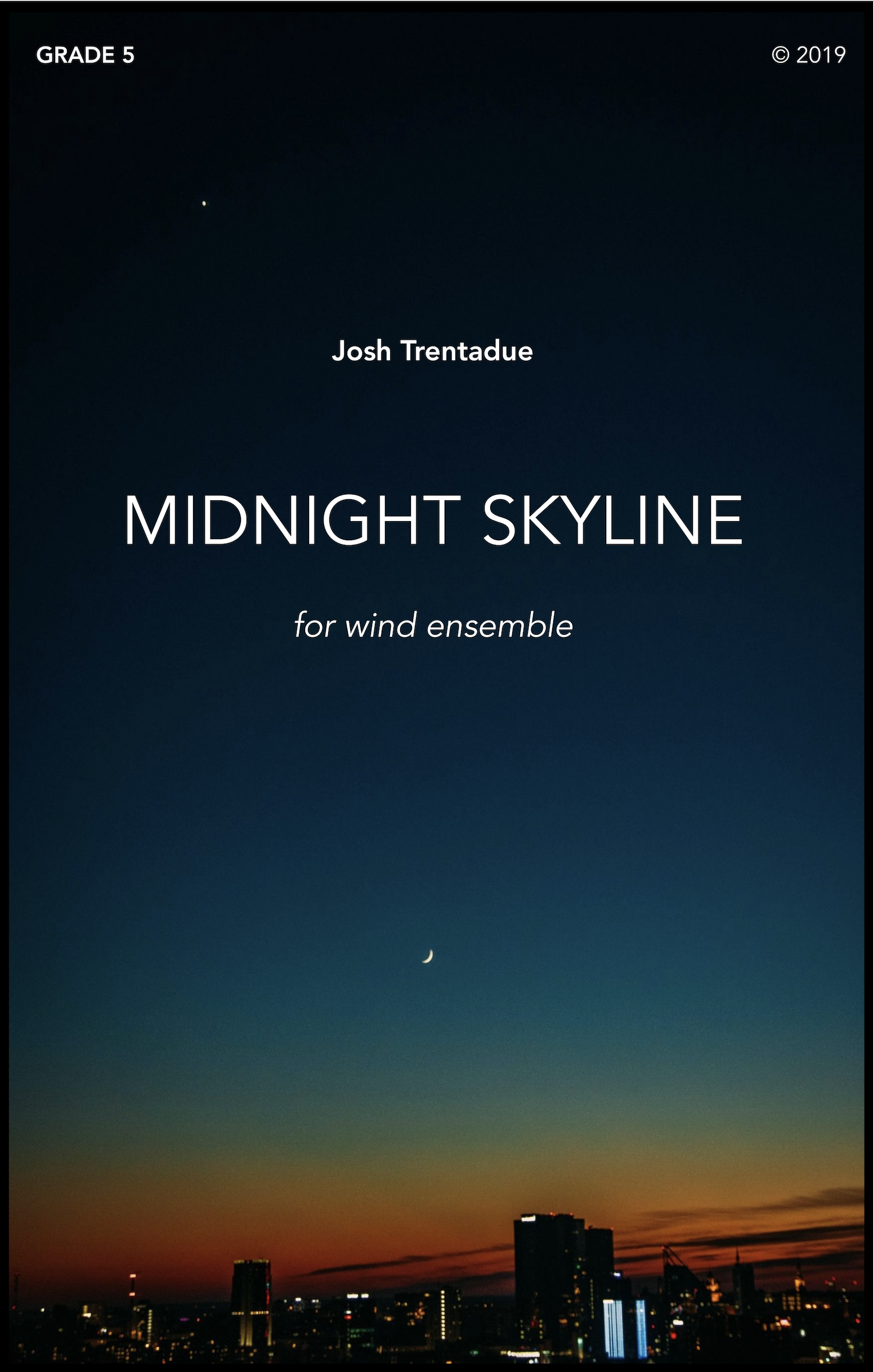Midnight Skyline (Score Only) by Josh Trentadue