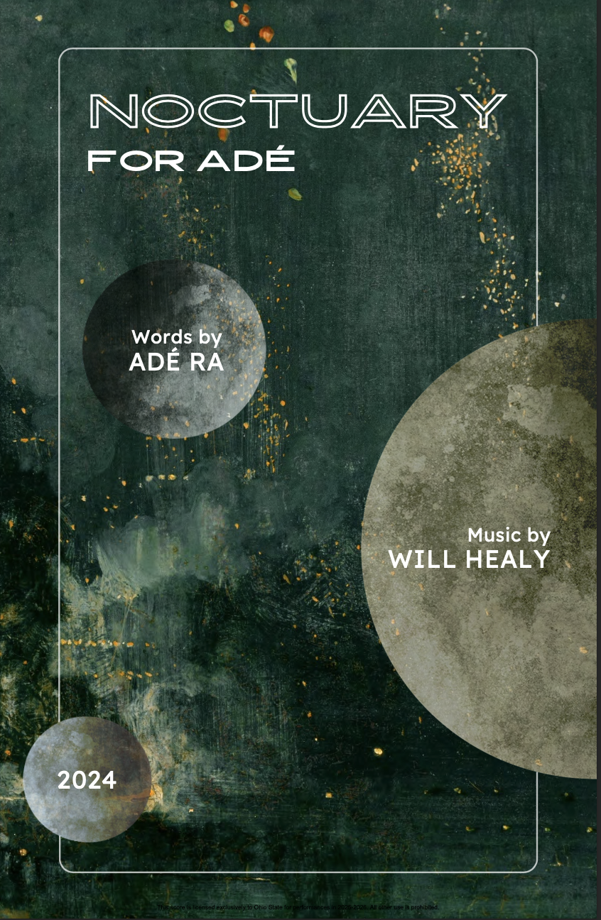Noctuary For Ad&eacute; (Score Only) by Will Healy