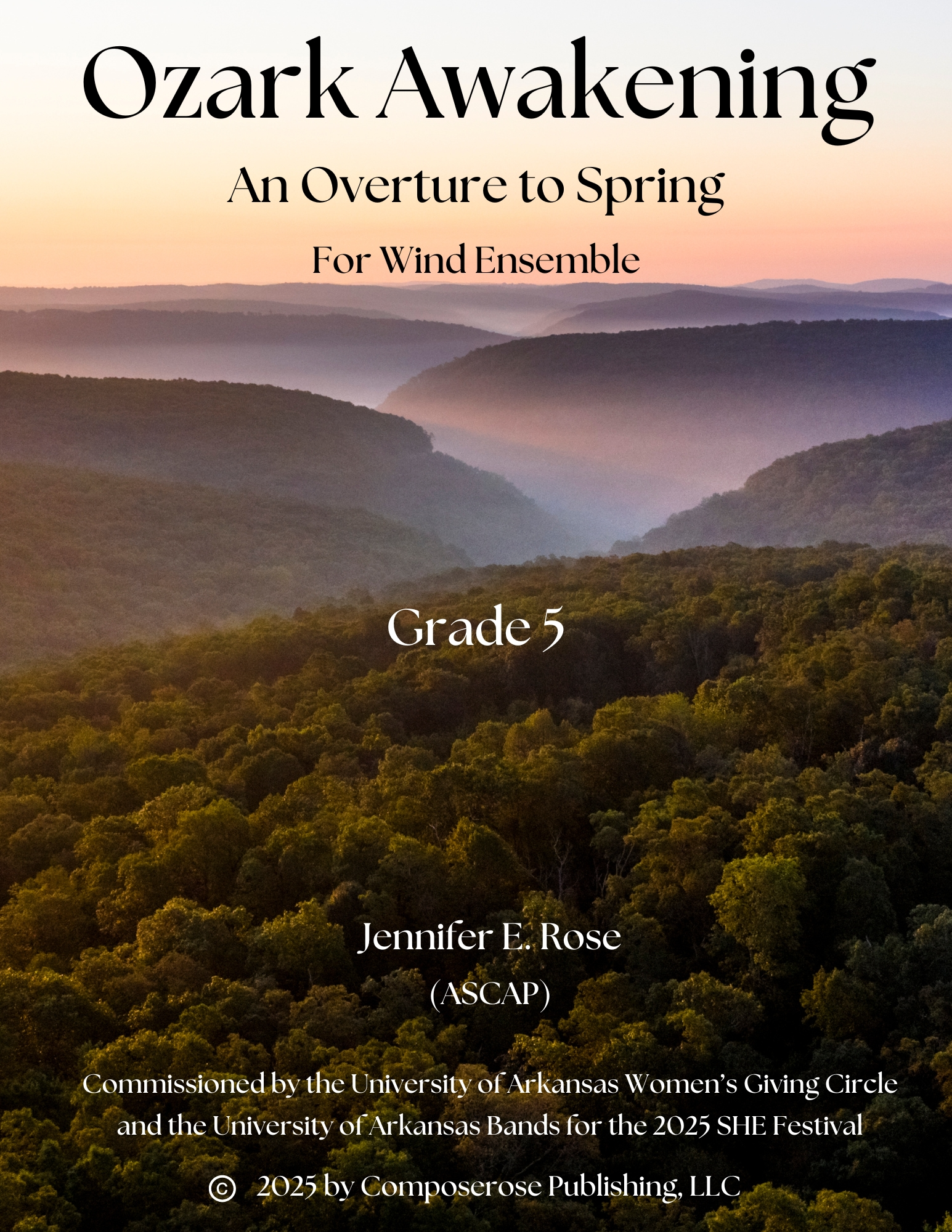 Ozark Awakening (Score Only) by Jennifer E. Rose