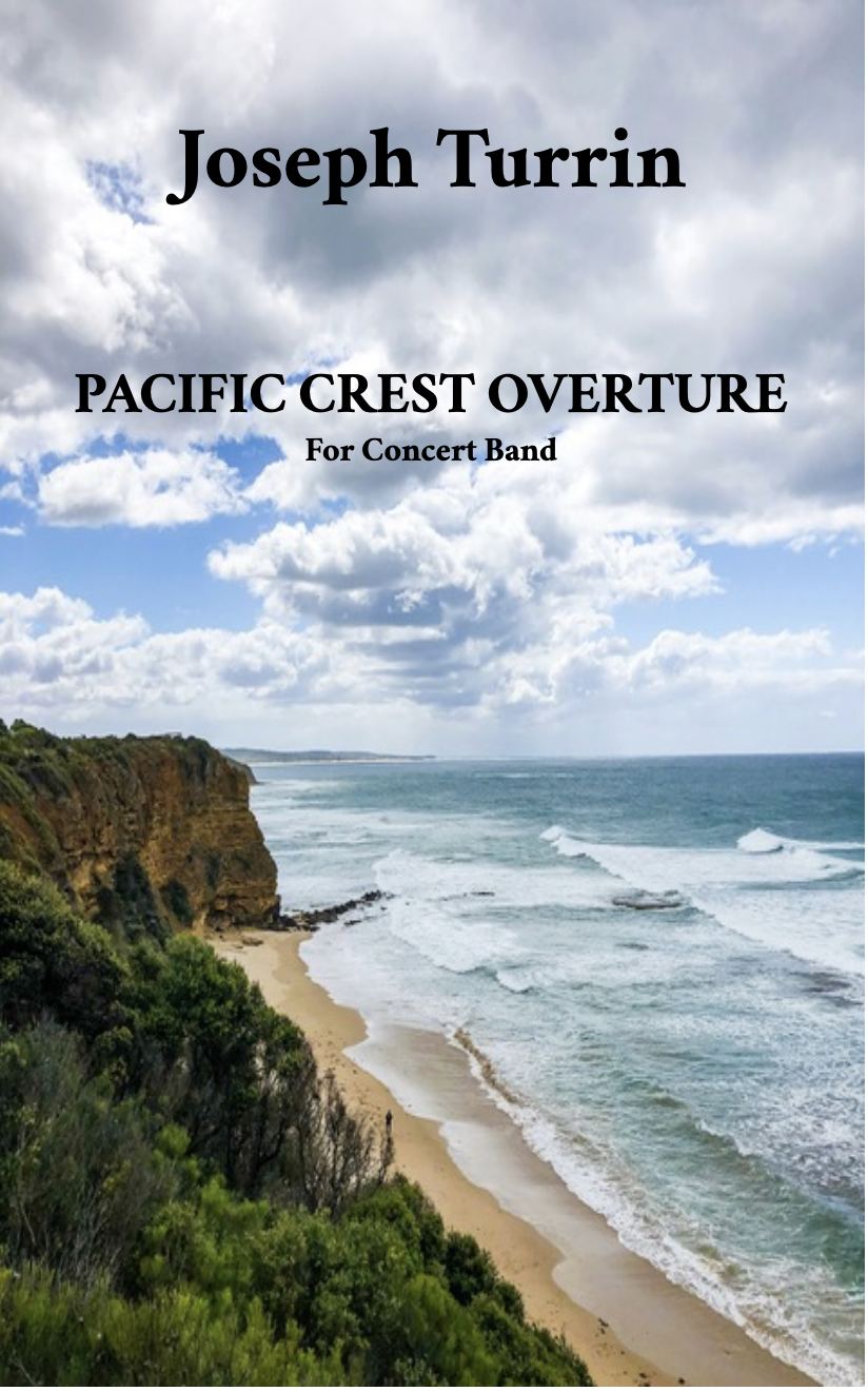 Pacific Crest Overture (Score Only) by Joseph Turrin
