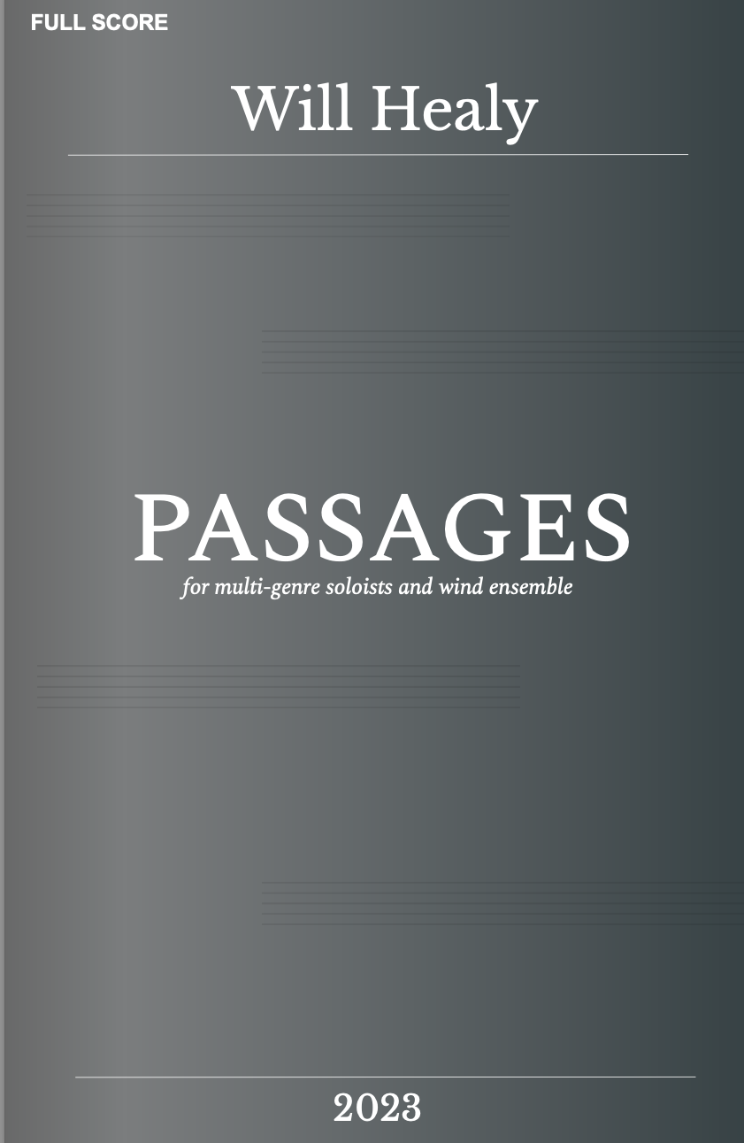 Passages (Score Only) by Will Healy