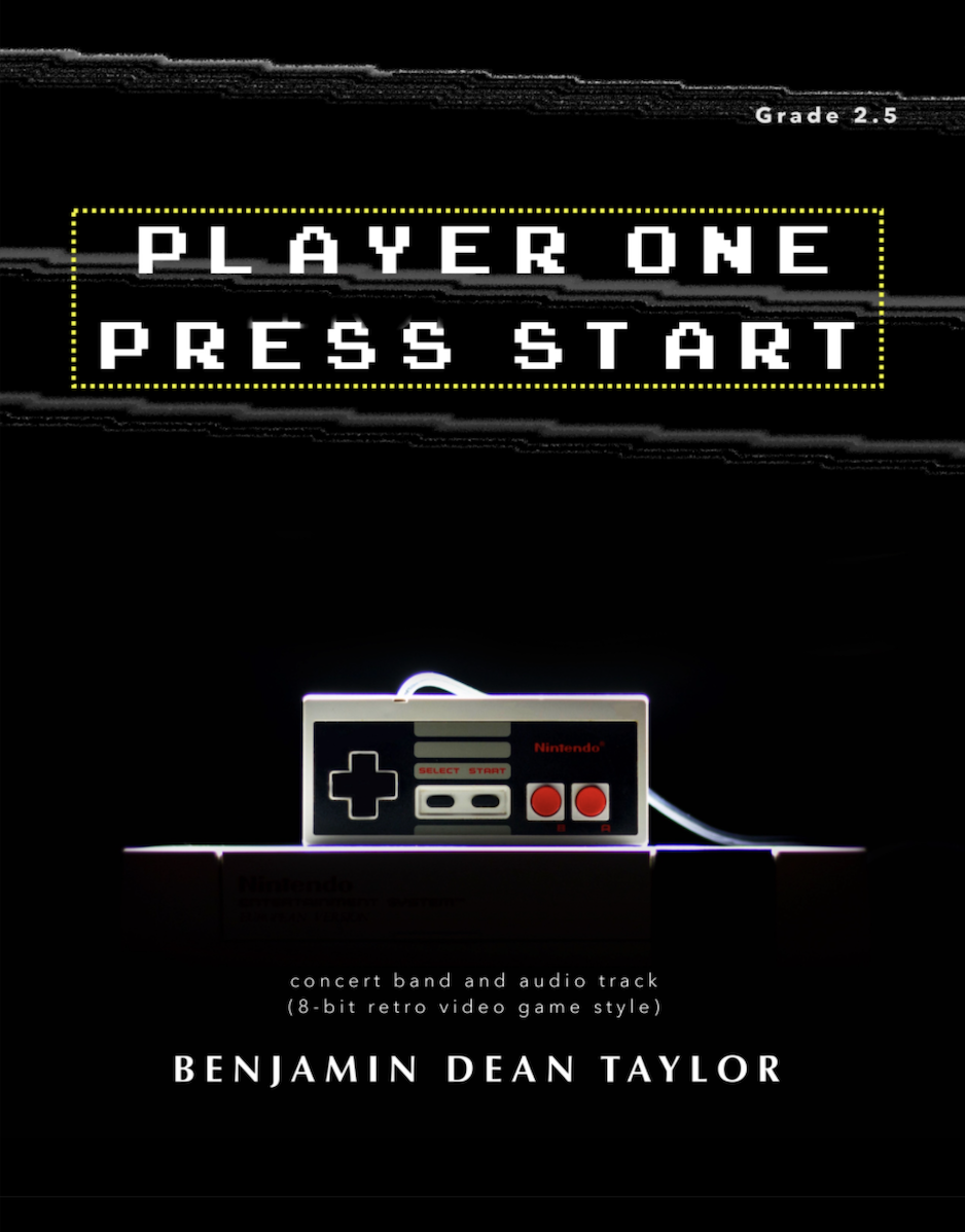 Player One Press Start (Score Only) by Benjamin Dean Taylor