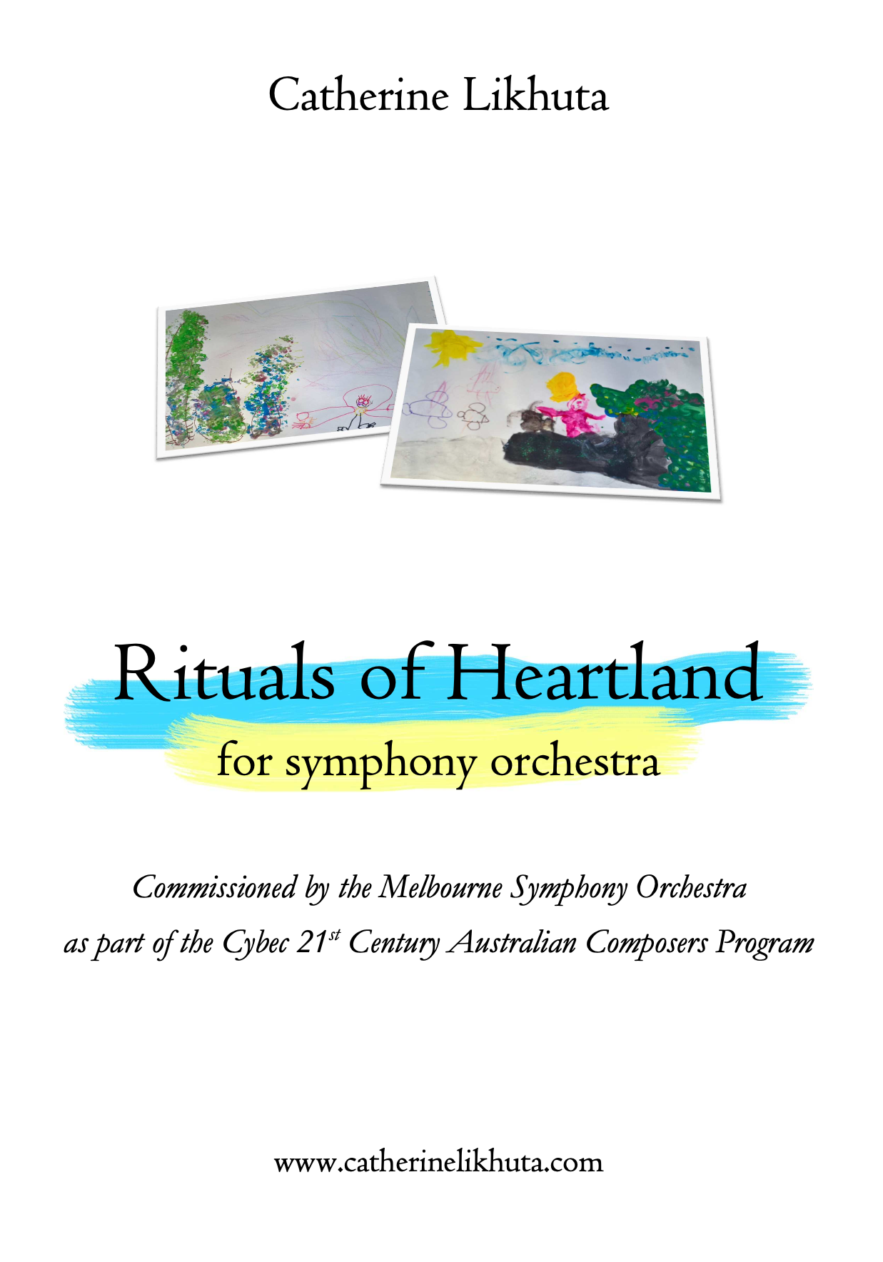 Rituals Of The Heartland (Score Only) by Cathy Likhuta