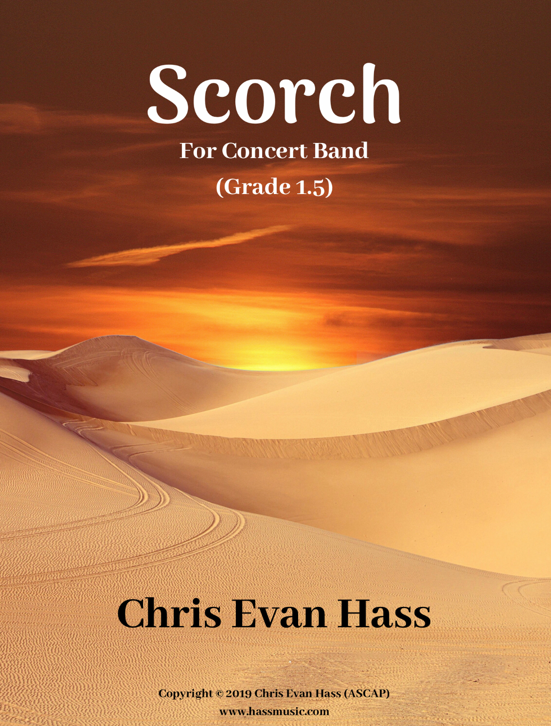 Scorch (Score Only) by Chris Evan Hass