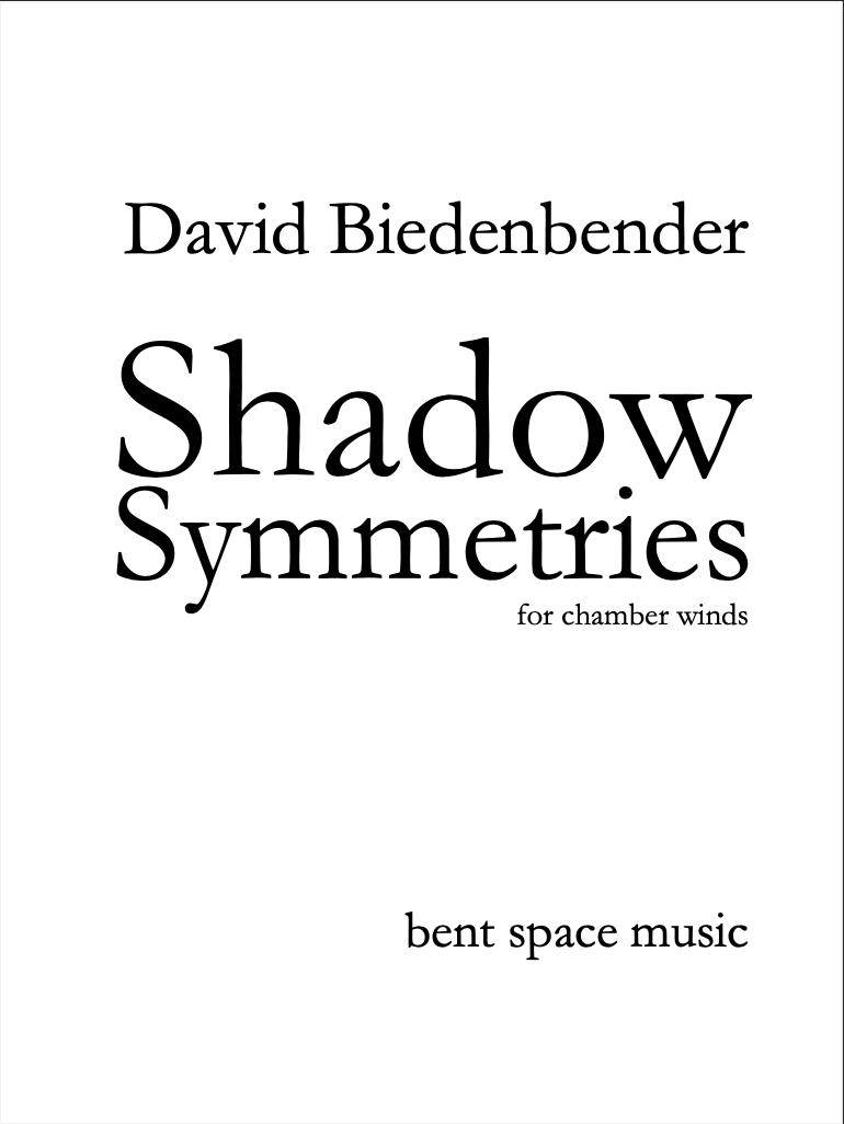 Shadow Symmetries by David Biedenbender