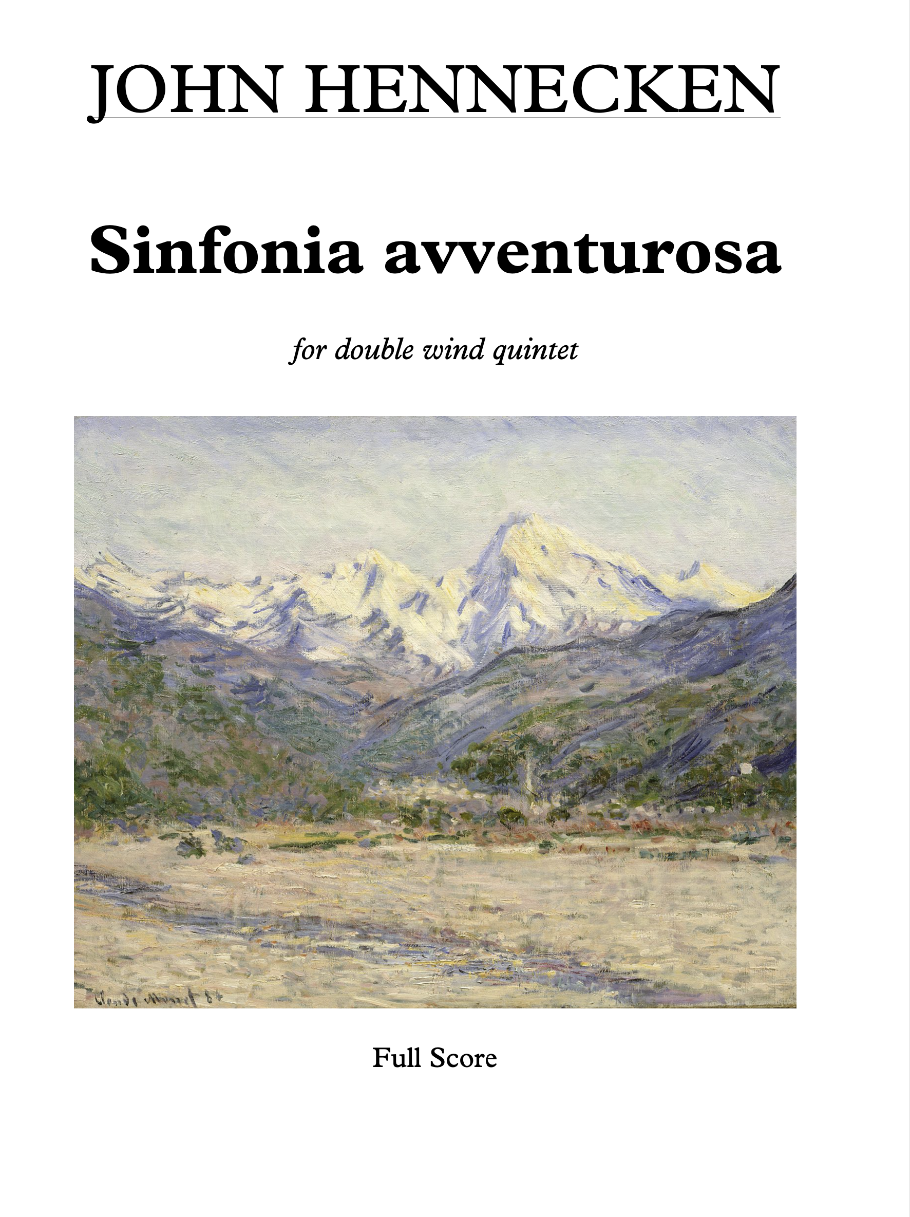 Sinfonia Avventurosa by John Hennecken