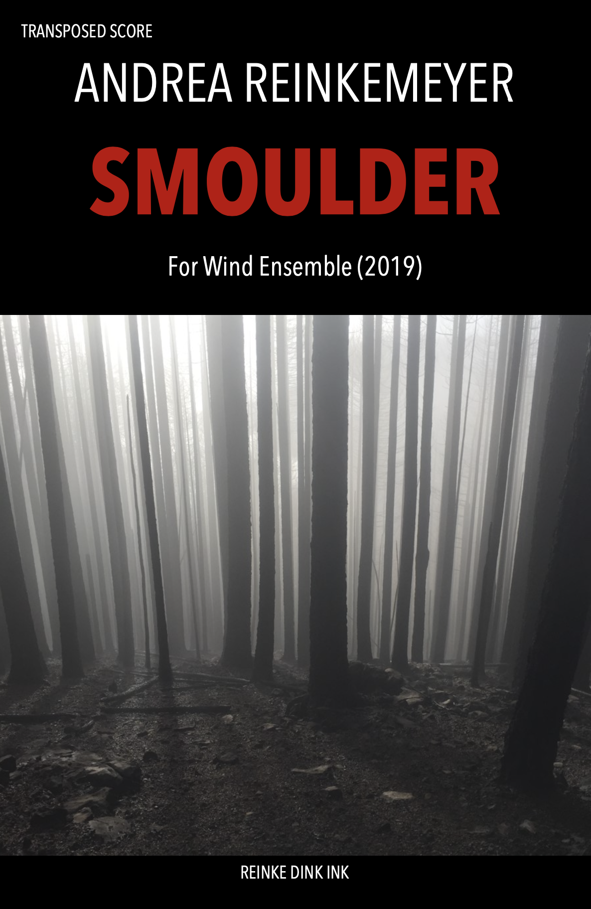Smoulder (Score Only) by Andrea Reinkemeyer