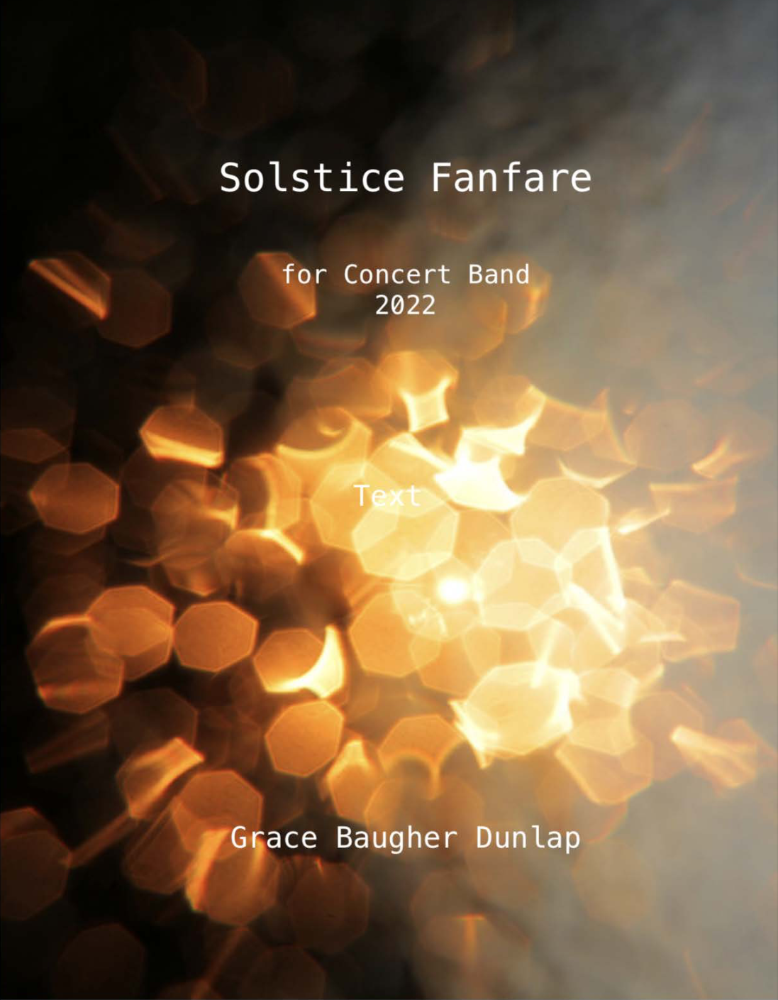 Solstice Fanfare by Grace Baugher