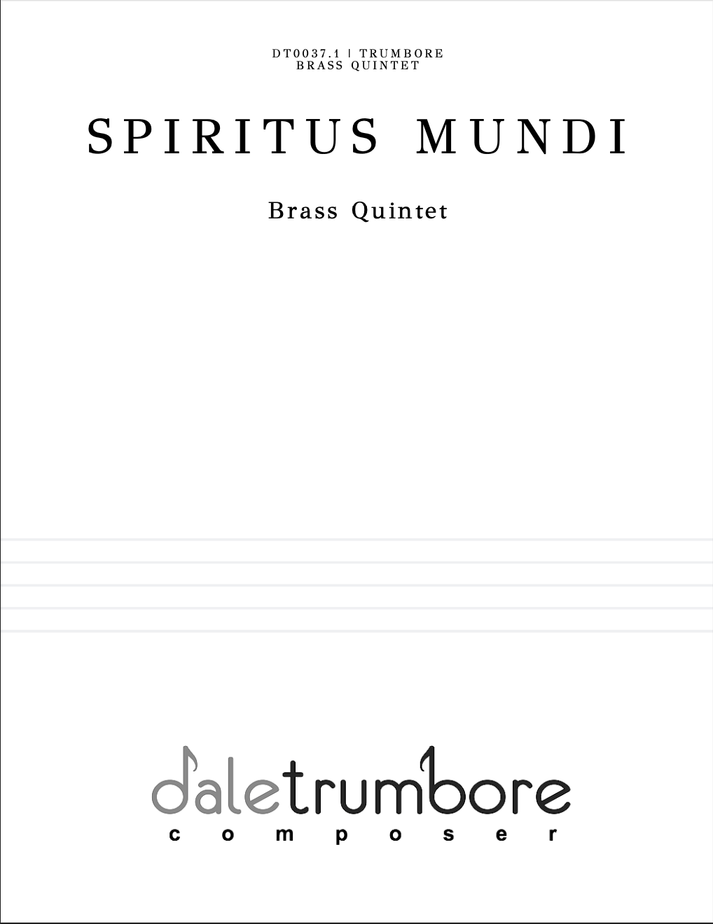 Spiritus Mundi by Dale Trumbore