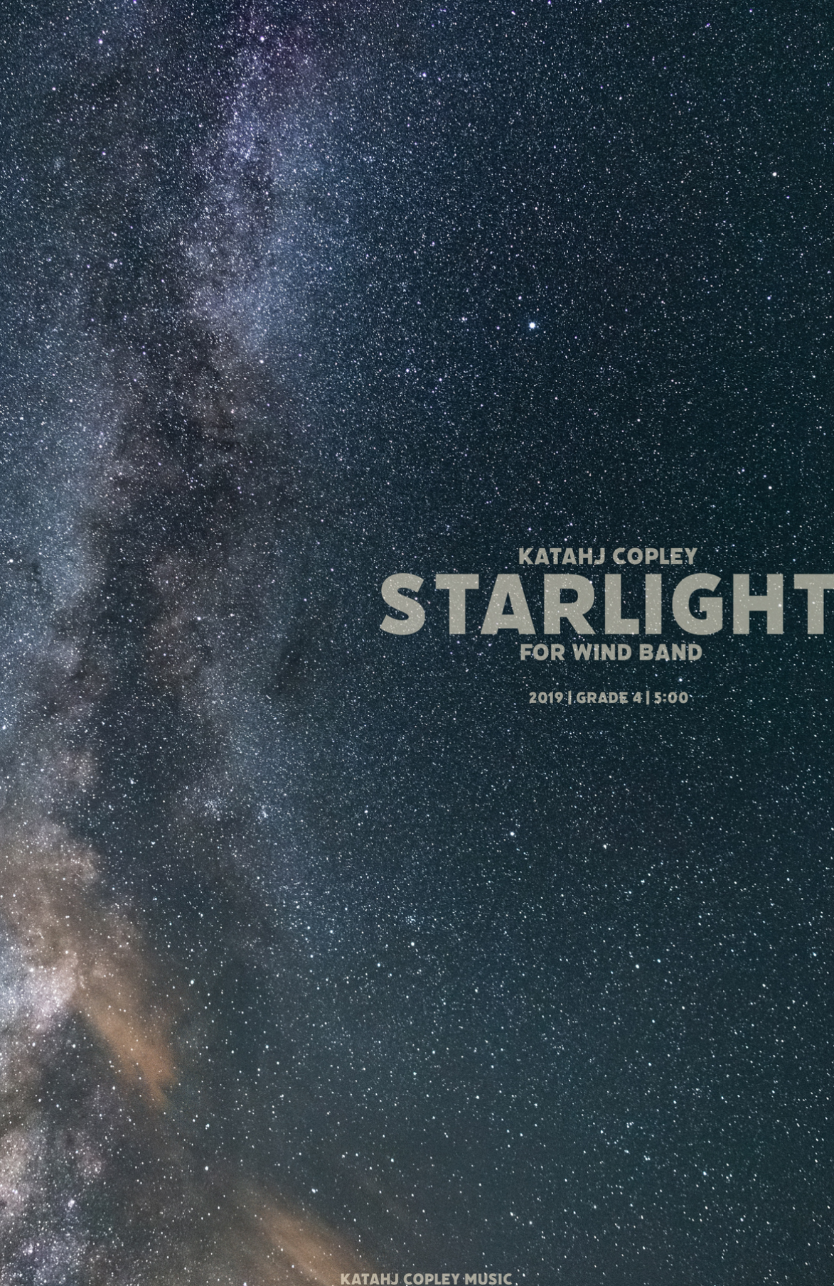 Starlight by Katahj Copley (Score Only)