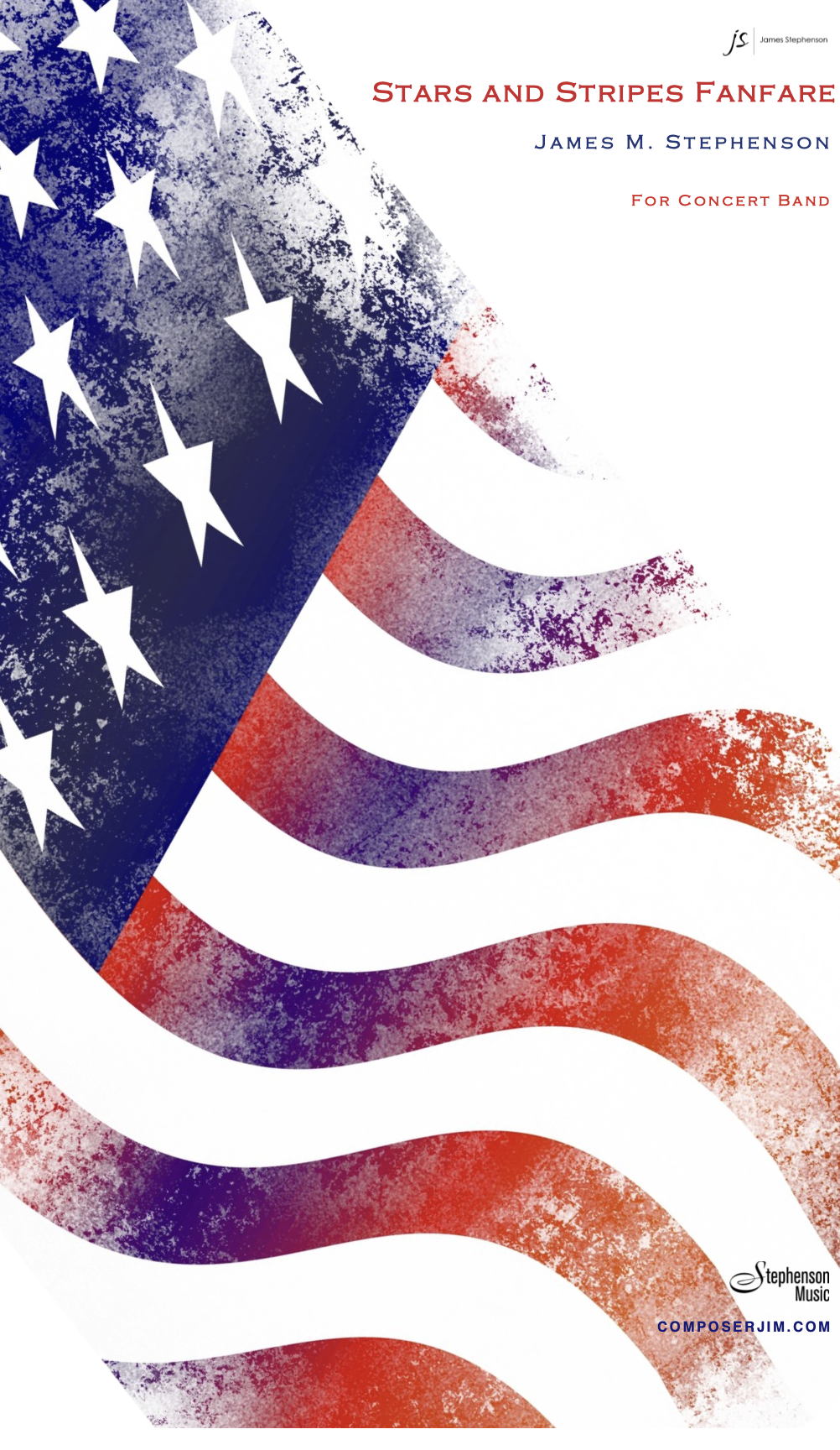 Stars And Stripes Fanfare (Score Only) by James Stephenson