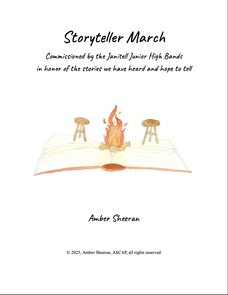 Storyteller March (Score Only) by Amber Sheeran