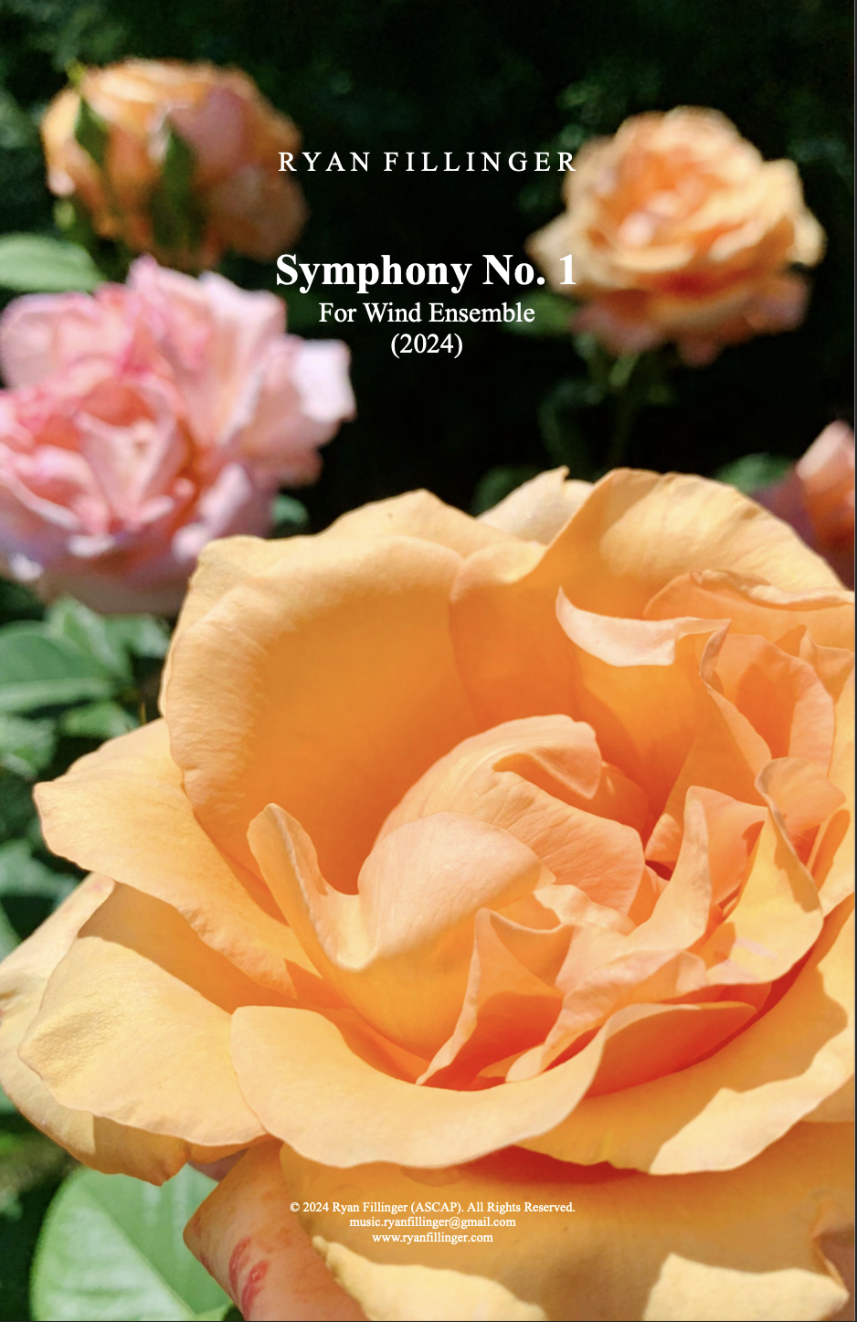 Symphony No. 1 (Score Only) by Ryan Fillinger