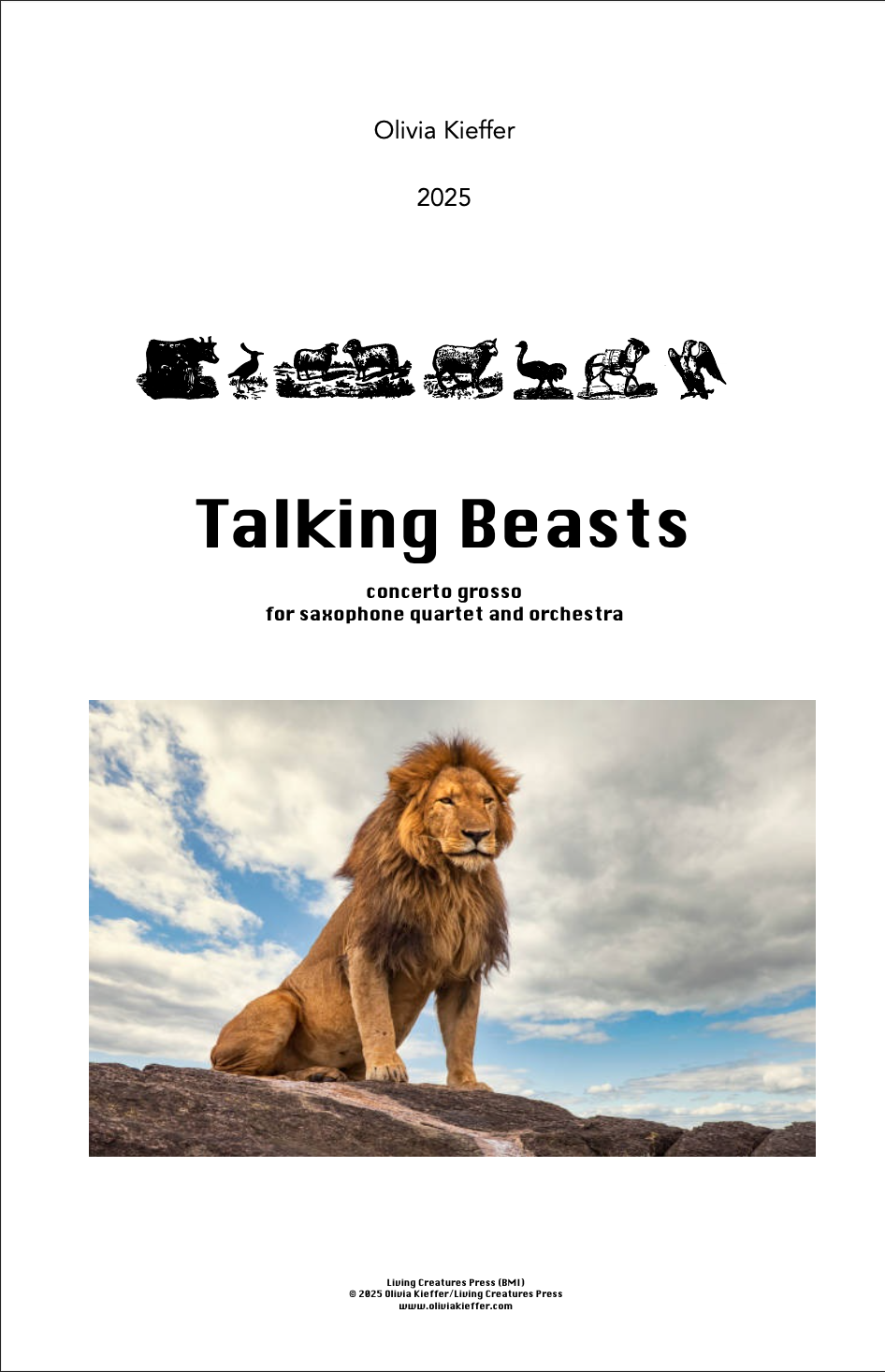 Talking Beasts by Olivia Kieffer