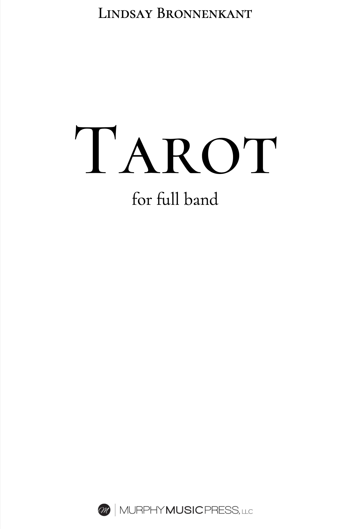 Tarot (Full Band Version) by Lindsay Bronnenkant