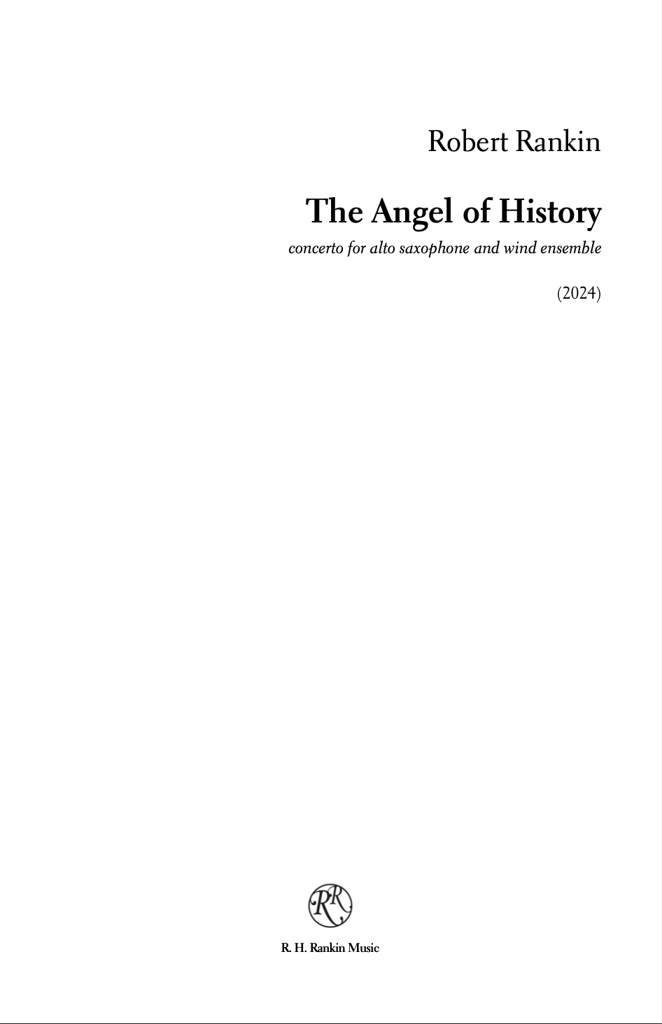 The Angel Of History by Robert Rankin