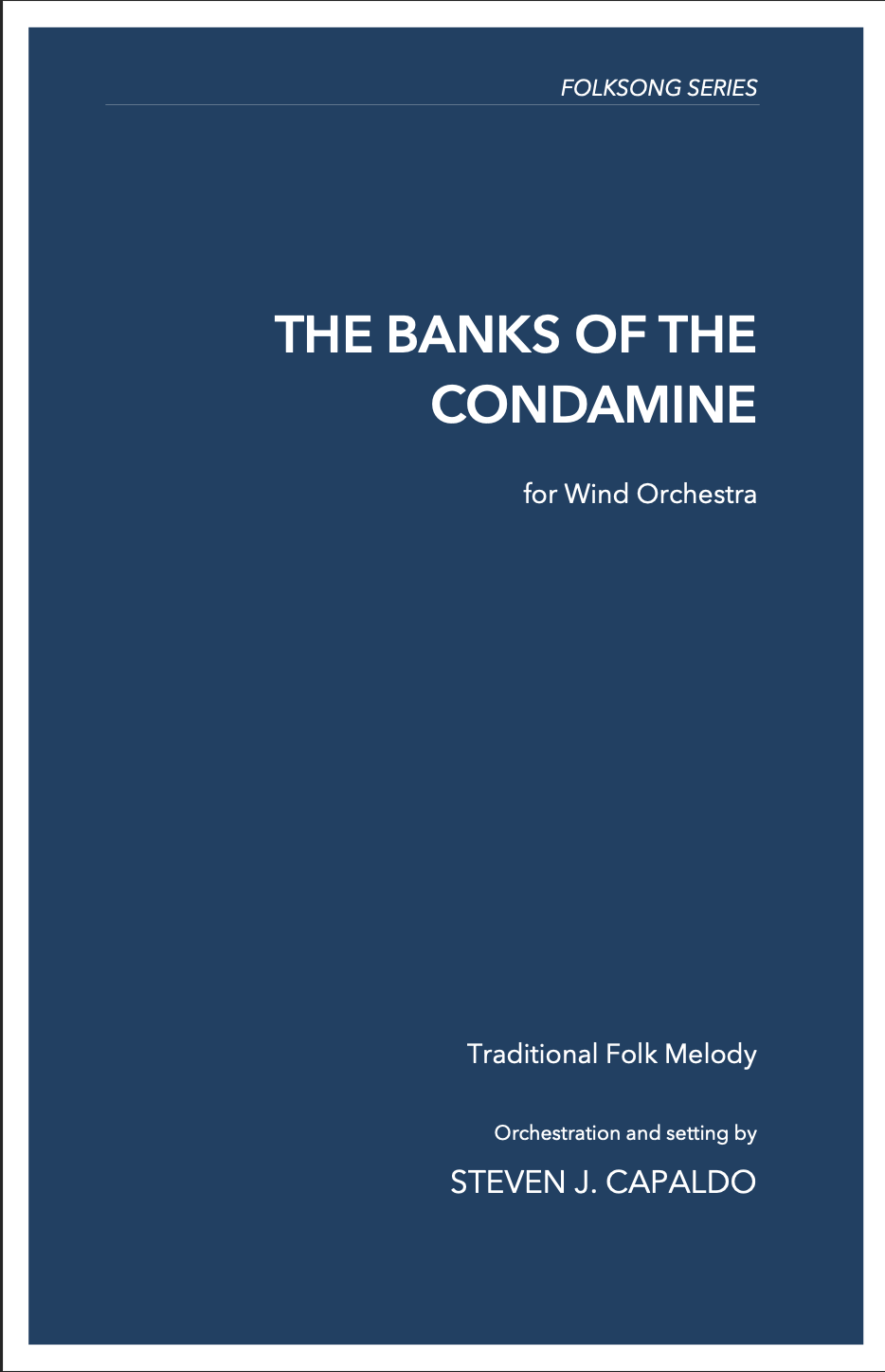 The Banks Of The Condamine (Score Only) by Steven Capaldo