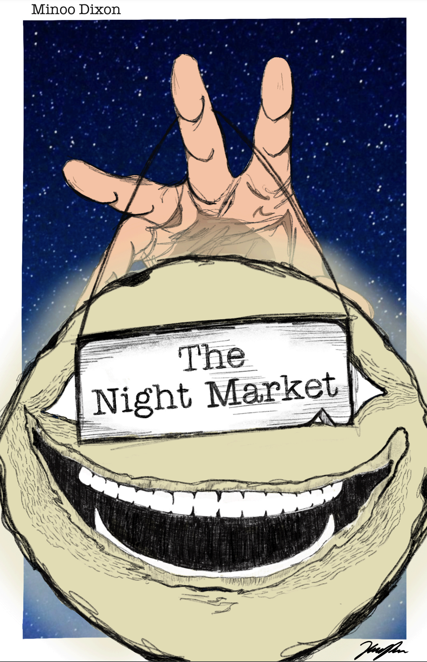 The Night Market (Score Only) by Minoo Dixon