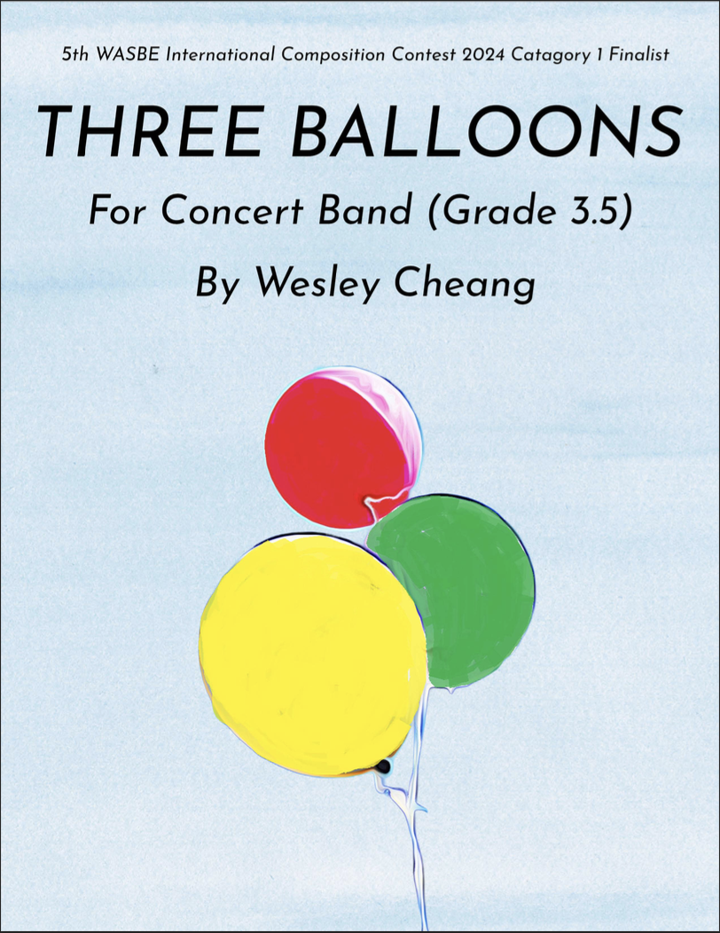 Three Balloons by Wesley Cheang