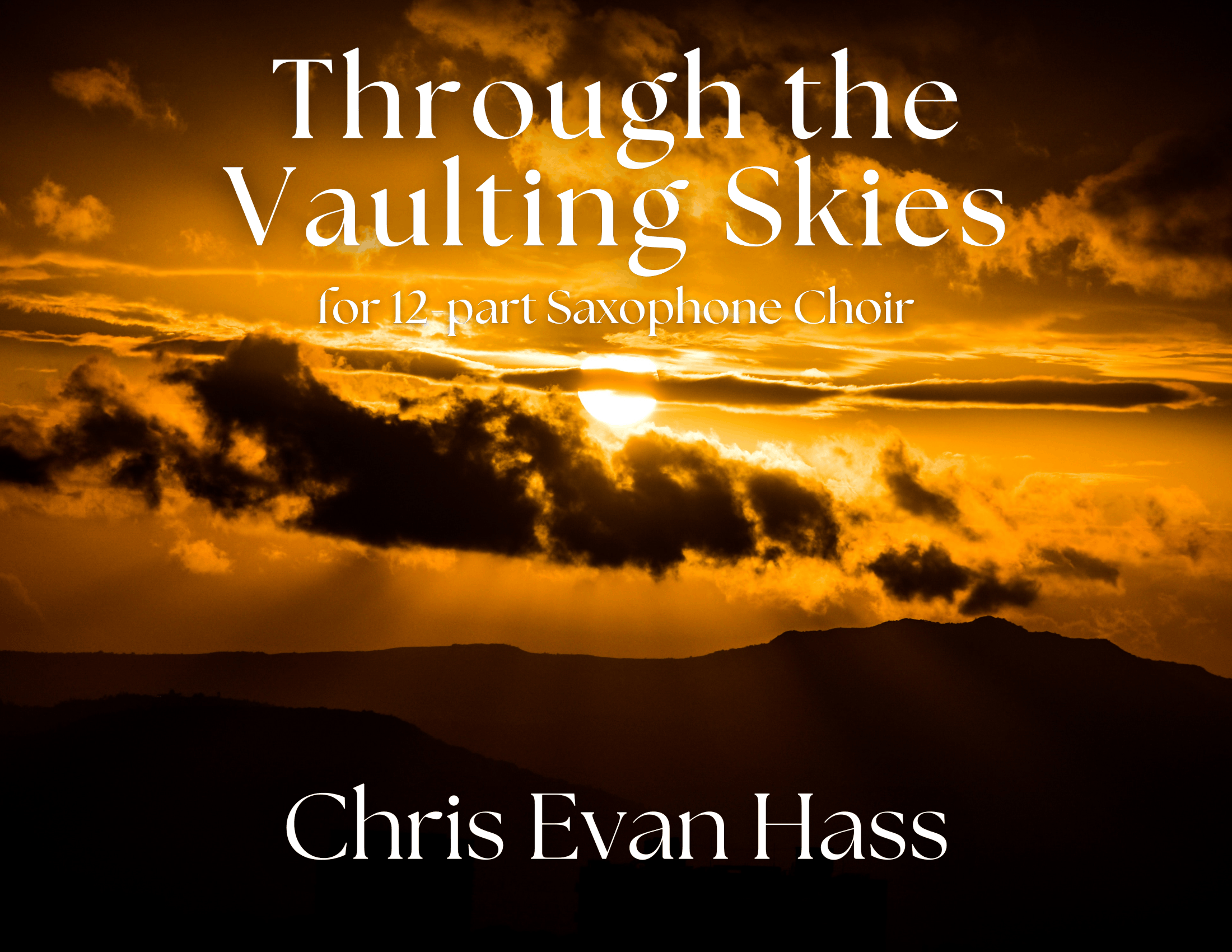 Through The Vaulting Skies by Chris Evan Hass